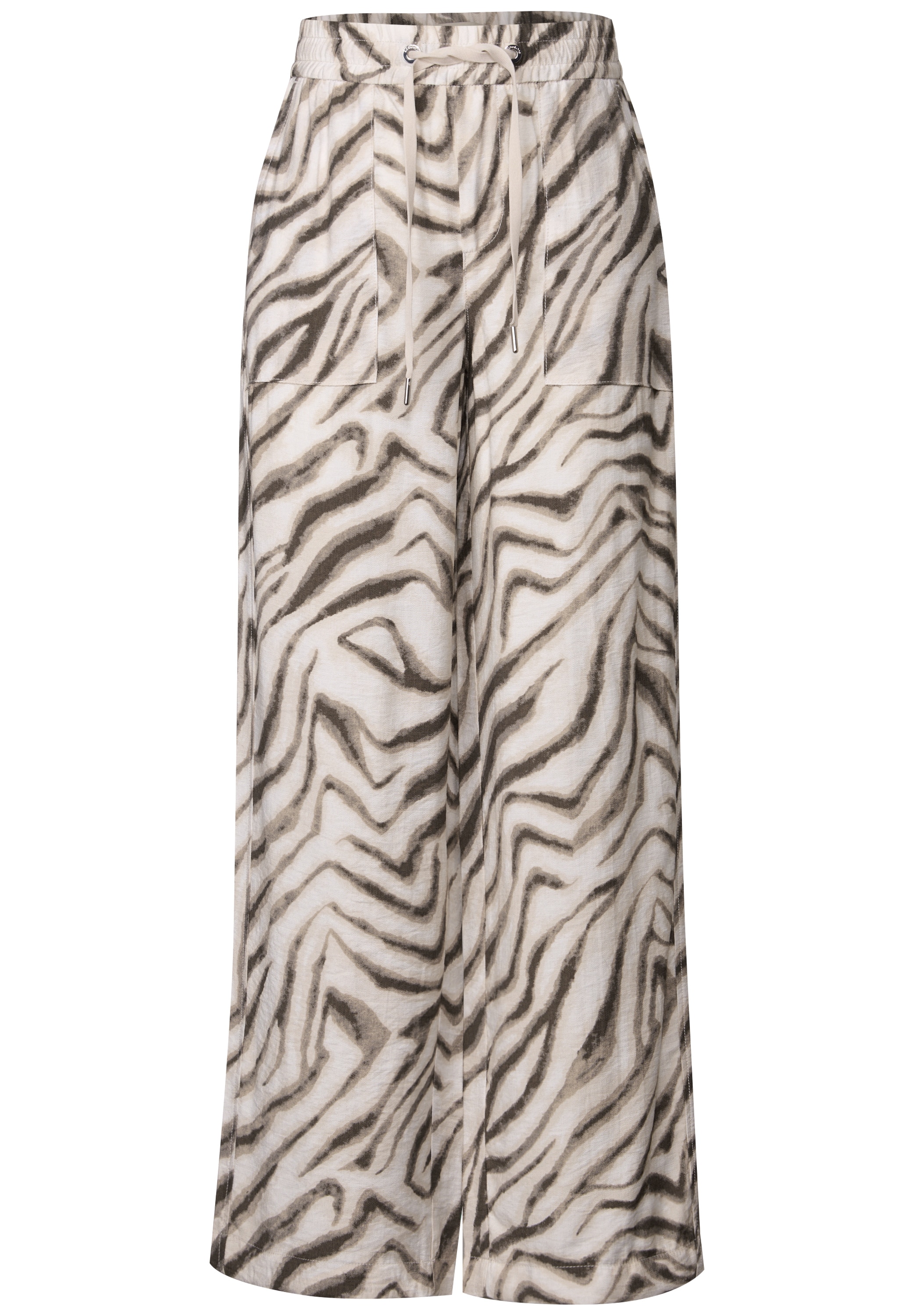 STREET ONE Stoffhose, mit All-Over Print