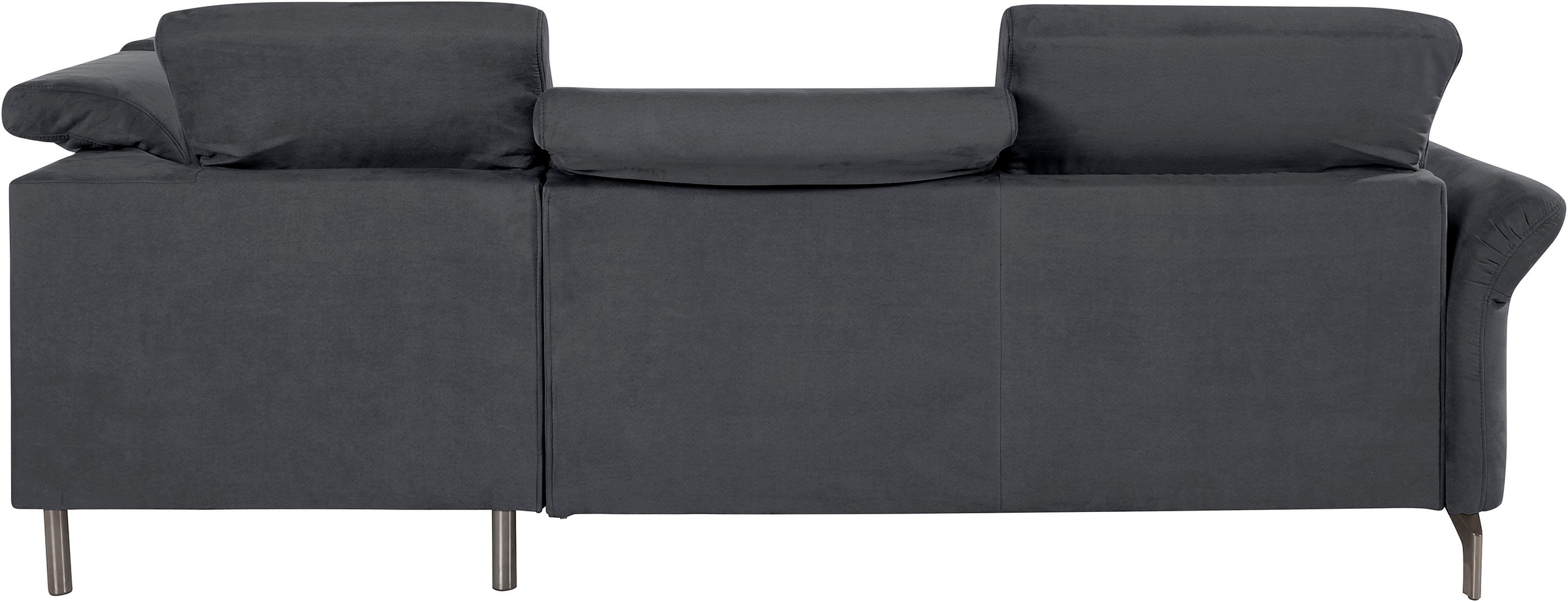 INOSIGN Ecksofa »Fresh L-Form«, Federkern, wahlweise Kopfteilverstellung und motorischer Vorziehsitz