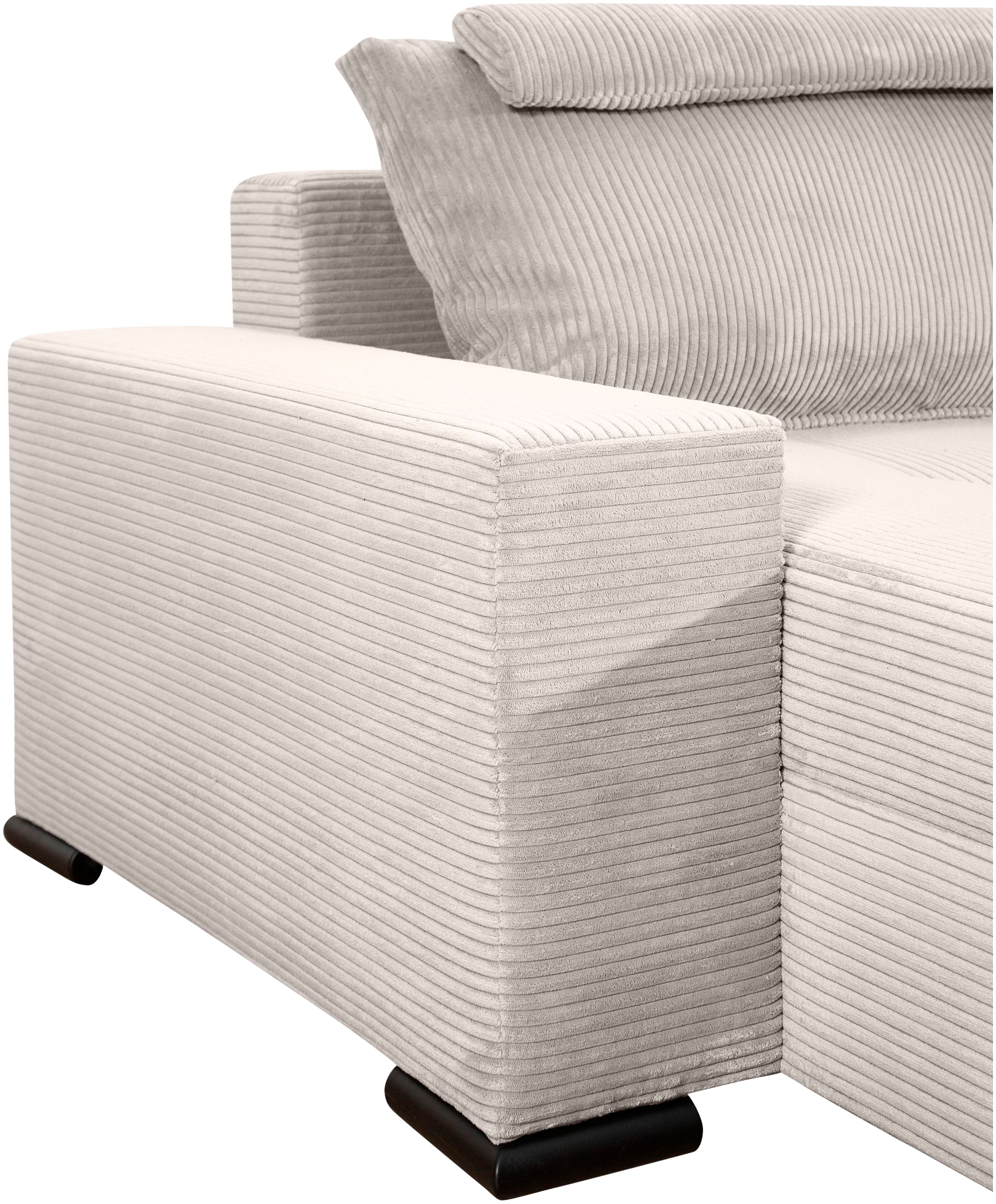 COLLECTION AB Wohnlandschaft »XXXL-Josy Relax U-Form Breite 352 cm, mit 2 gleich grossen Recamieren«, inkl. Bettfunktion, Bettkasten, mit 4 Rückenkissen in zwei Grössen