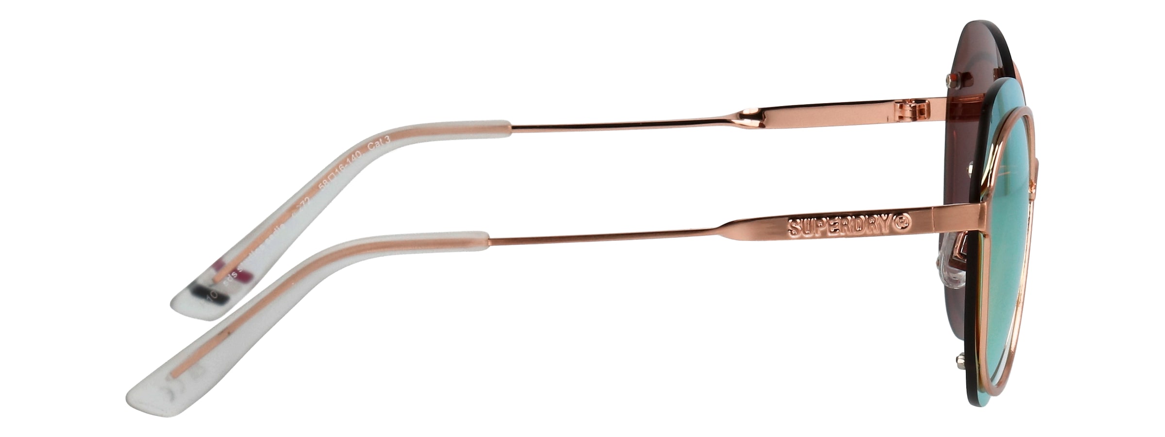 Superdry Sonnenbrille »Modell 995052« Form Butterfly, Logoschriftzug auf Bügel, Metallfassung