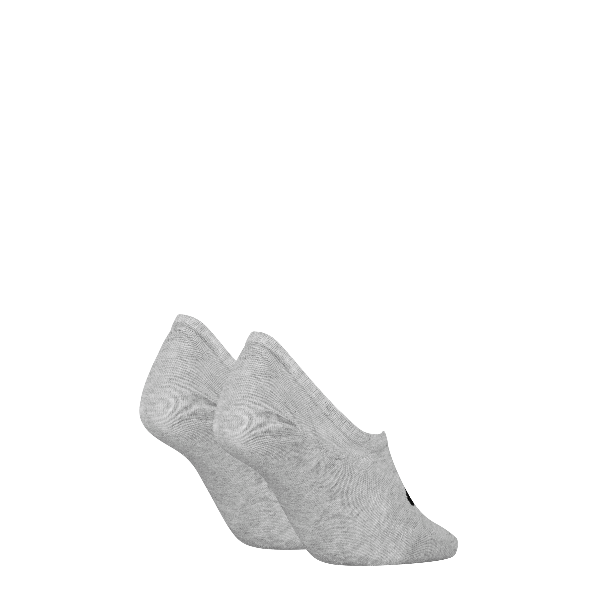 Calvin Klein Jeans Füsslinge »CKJ WOMEN FOOTIE HIGH CUT 2P MONOGRAM«, (2 Paar), Mit grosser Logostickerei vorn