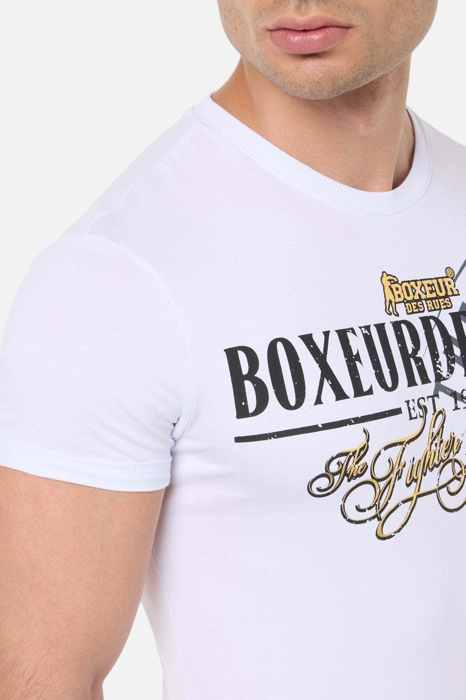 BOXEUR DES RUES T-Shirt »BOXEUR DES RUES T-Shirt Printed Round Neck T-Shirt«
