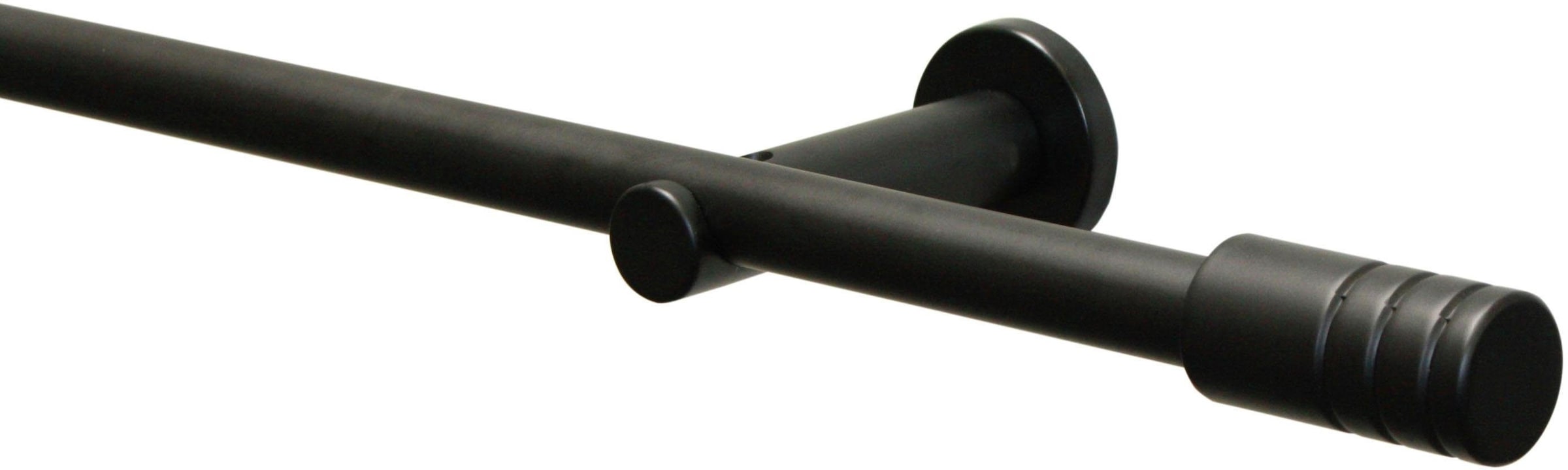 Image of GARDINIA Gardinenstange "Set Metall" Ø 19 mm 1 läufig-läufig Fixmass 1-Lauf