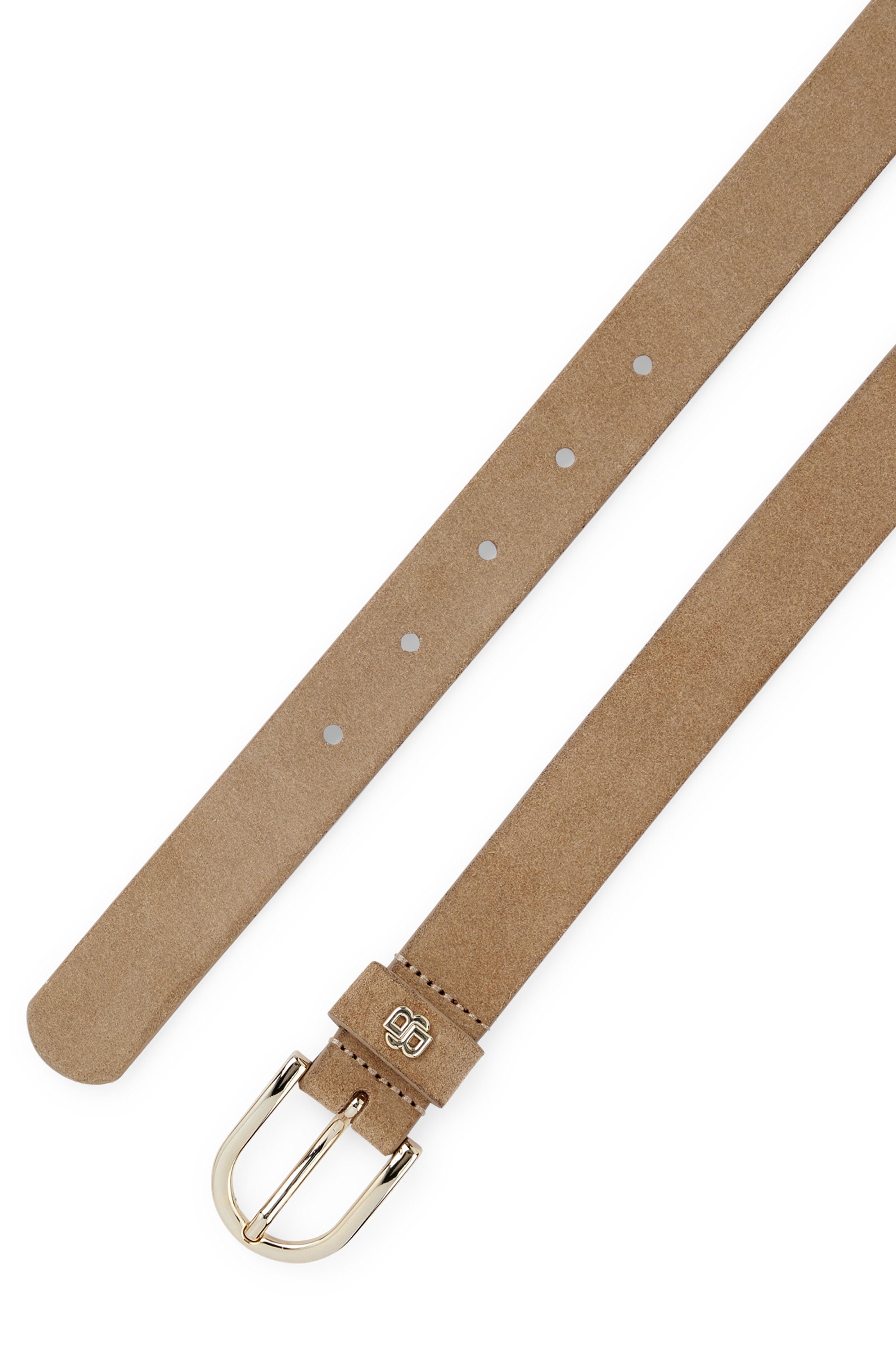 BOSS Ledergürtel »Scarlet BB Sz25«, mit Monogramm-Label