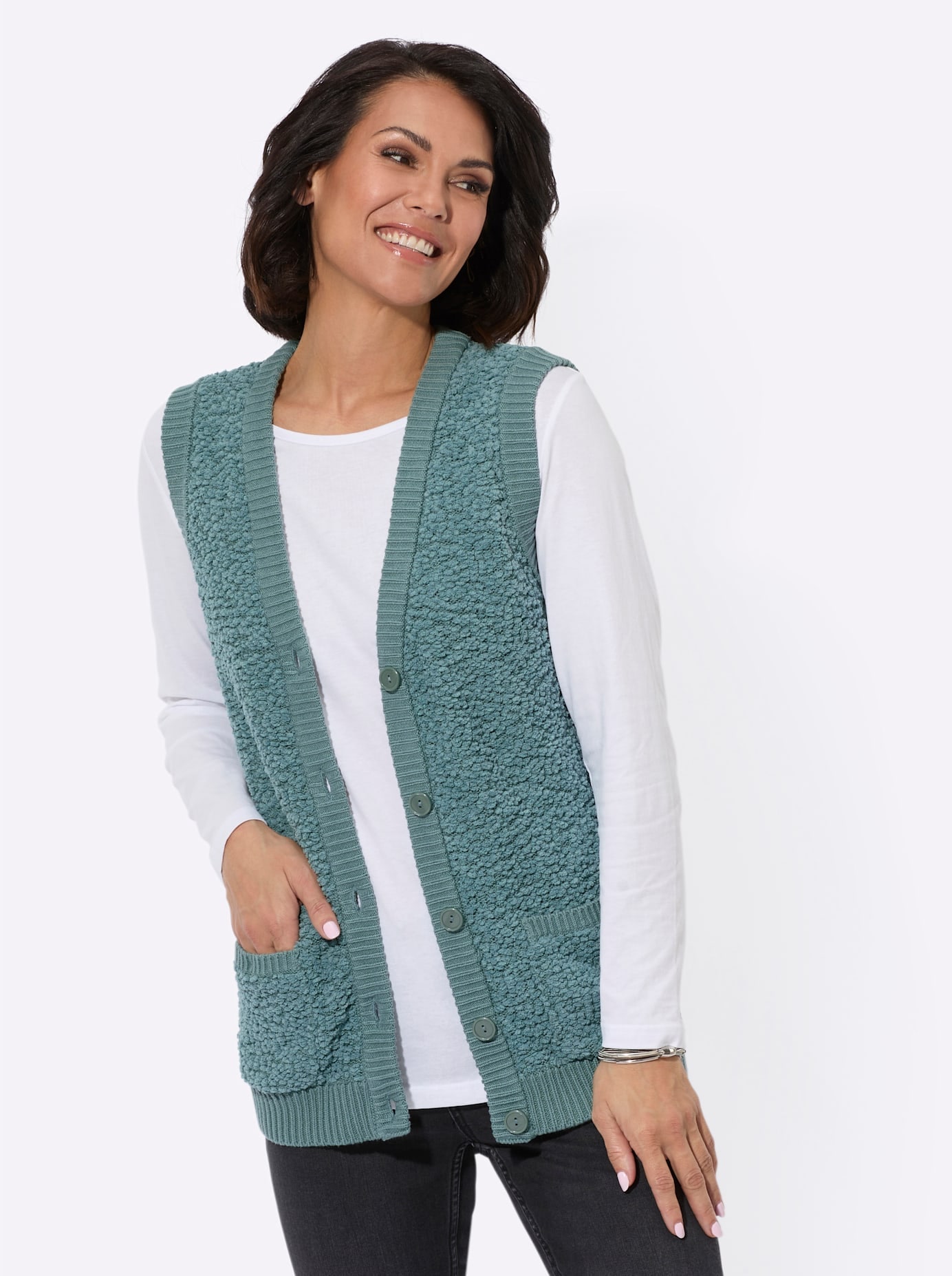 Casual Looks Strickweste