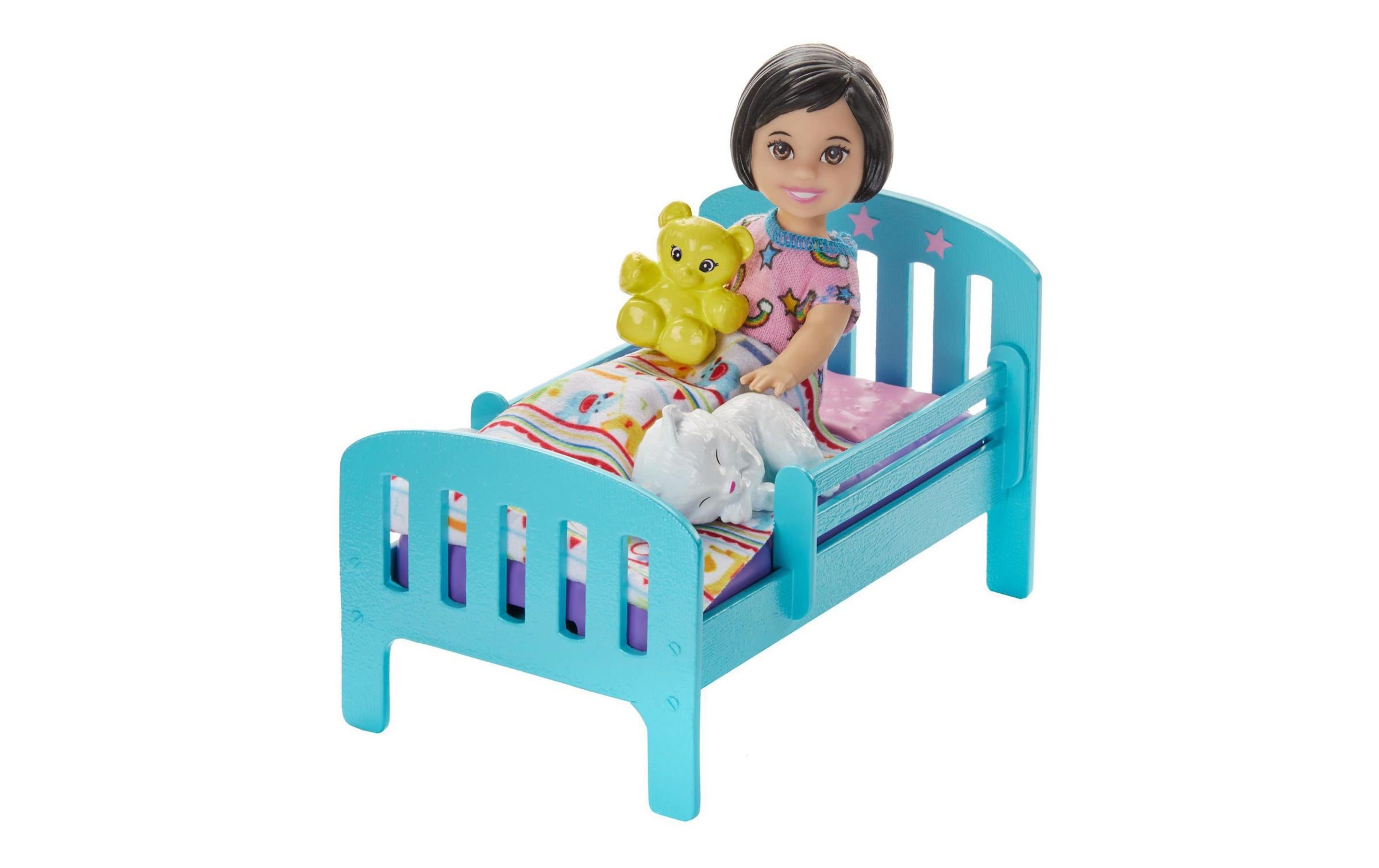 Barbie Spielwelt »Schlafenszeit Spielset«, (Set)
