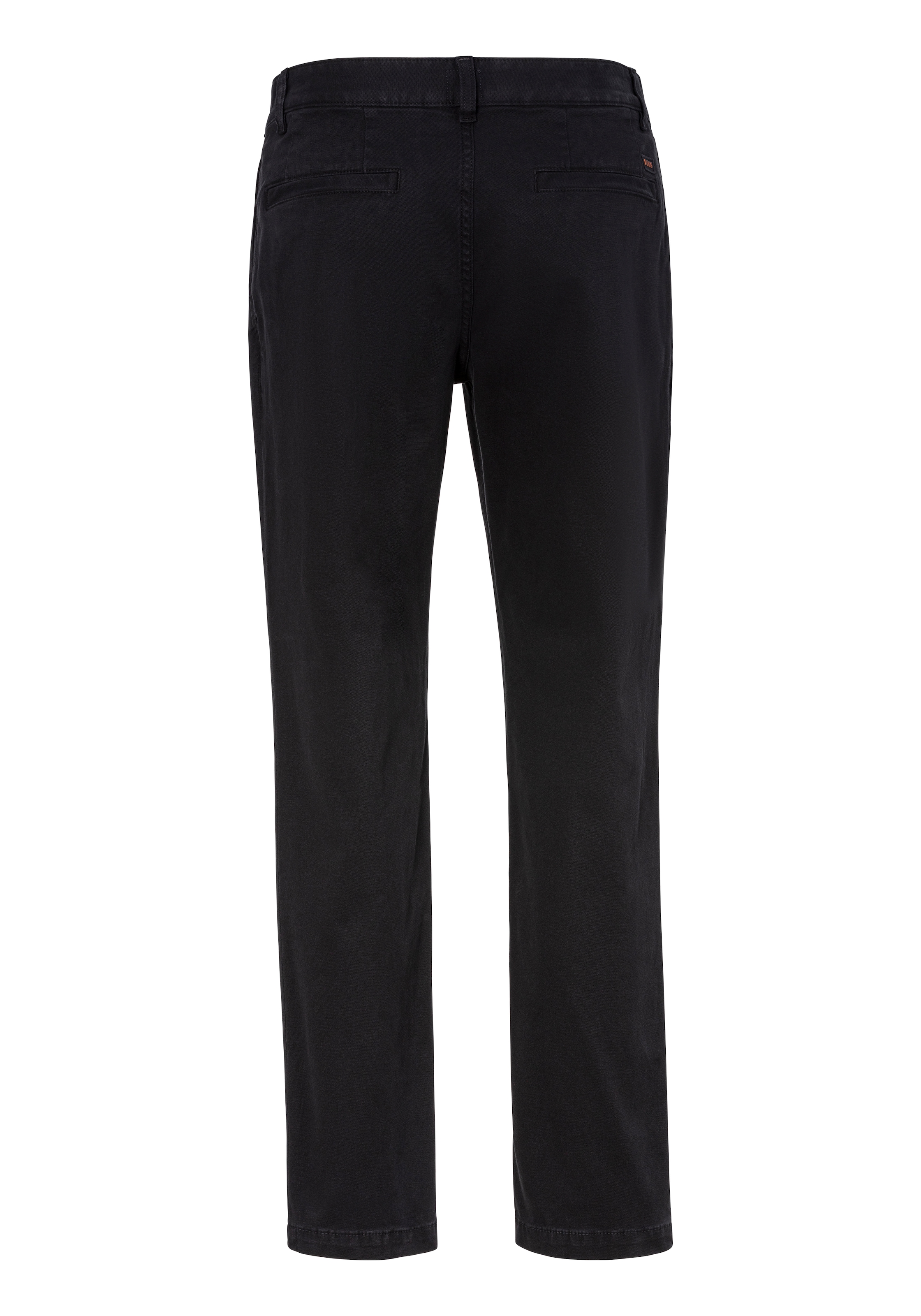 BOSS ORANGE Chinohose »Pleated«, mit Markenlogo