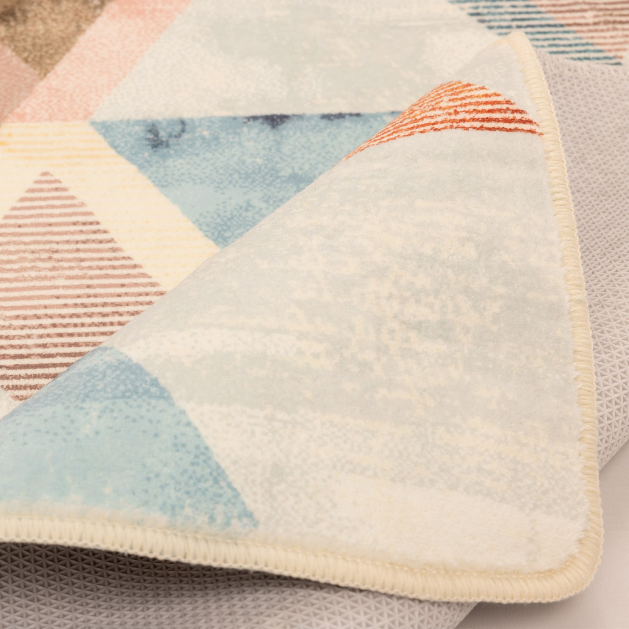 Gino Falcone Tapis de bain »Aquata GF-166, Badvorleger, Badezimmer Teppich« Höhe 7 mm revêtement antidérapant Badteppich, bedruckt, modernes Design, rechteckig
