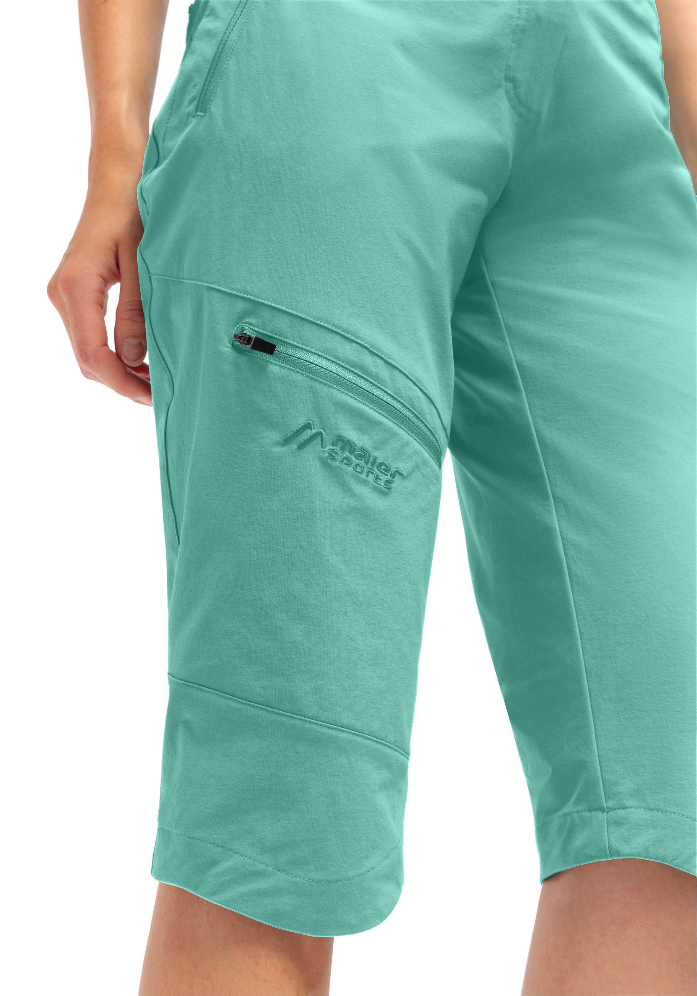 Maier Sports Outdoorhose »Inara slim Capri Vario«  Damen Wanderhose, elastische Funktionshose mit 4 Taschen, Slim Fit