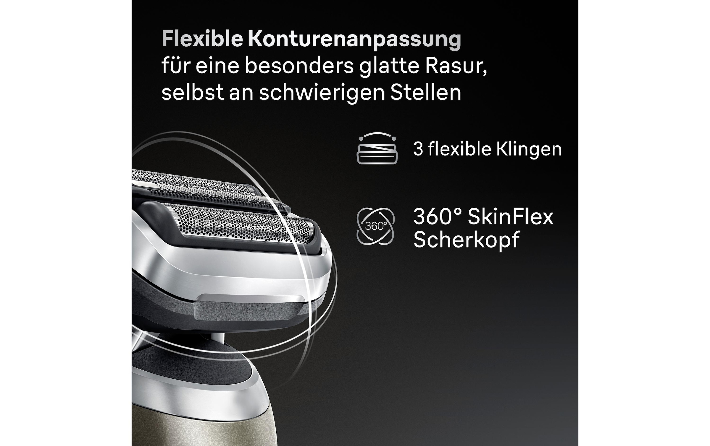 Braun Elektrogesichtshaarentferner »Series 7 72-C1200s«