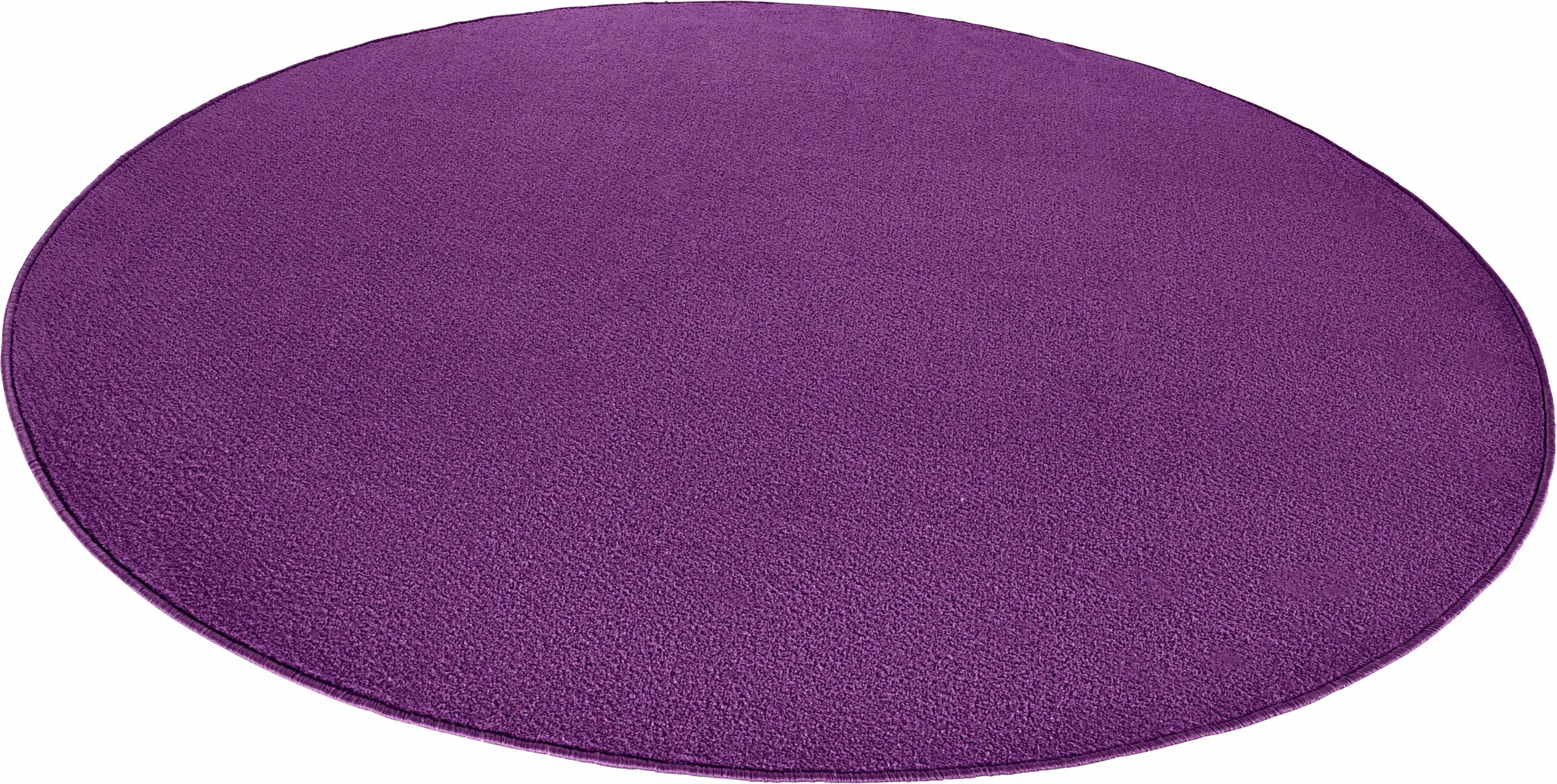 Image of HANSE Home Teppich »Fancy«, rund, 7 mm Höhe, Robuster Kurzflor, Unifarben, farblich passende Kettelung, Wohnzimmer, Schlafzimmer, Arbeitszimmer, Robust, Pflegeleicht bei Ackermann Versand Schweiz