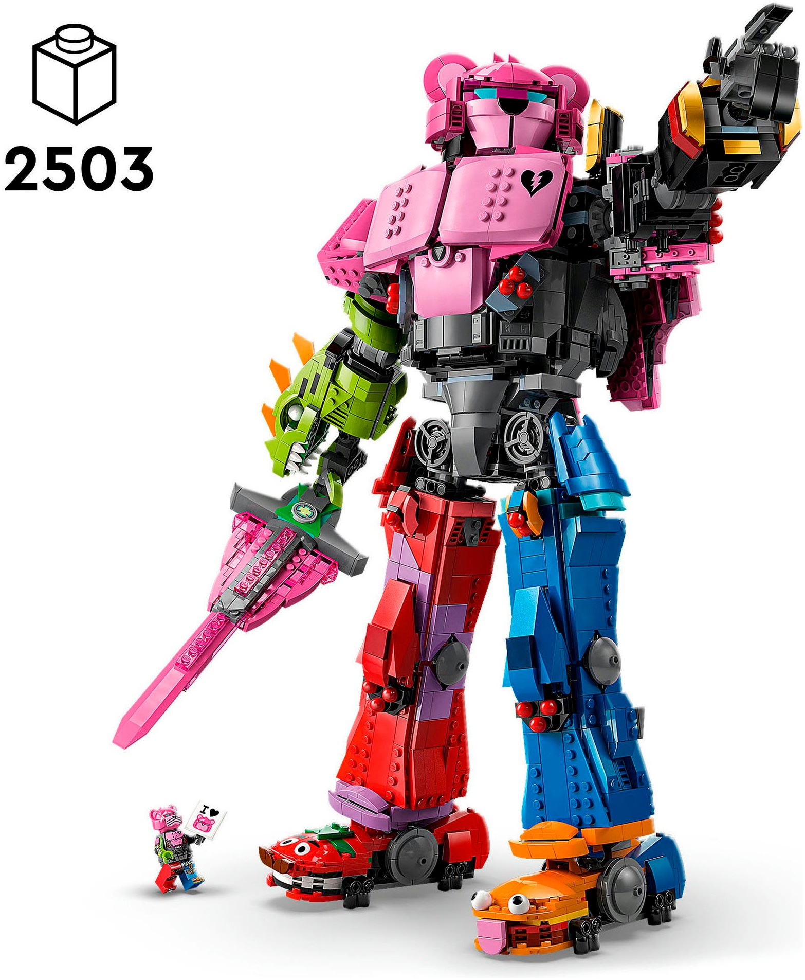 LEGO® Pions de construction »Mecha-Anführer (77078), LEGO Fortnite« Made in Europe