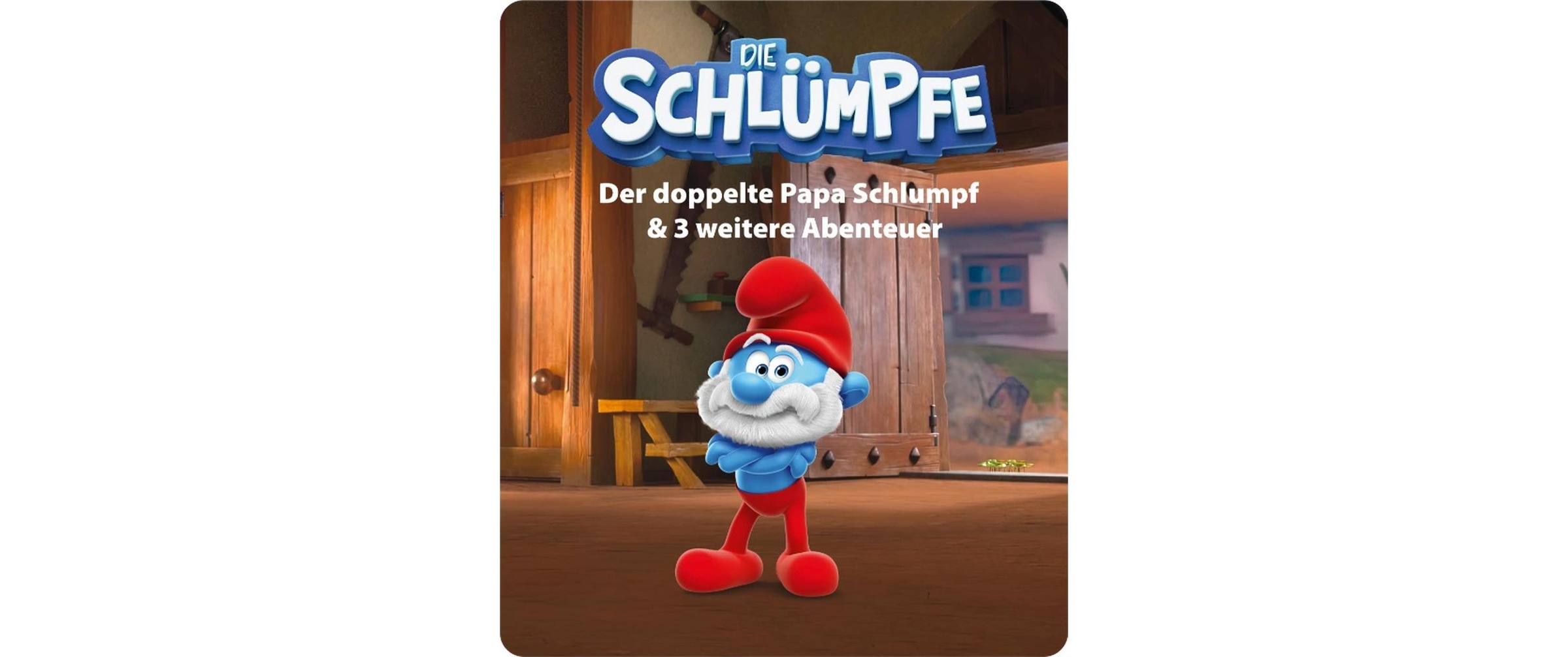 tonies Hörbuch »Papa Schlumpf« Der doppelte Papa Schlumpf & 3 weitere schlumpfige Abenteuer