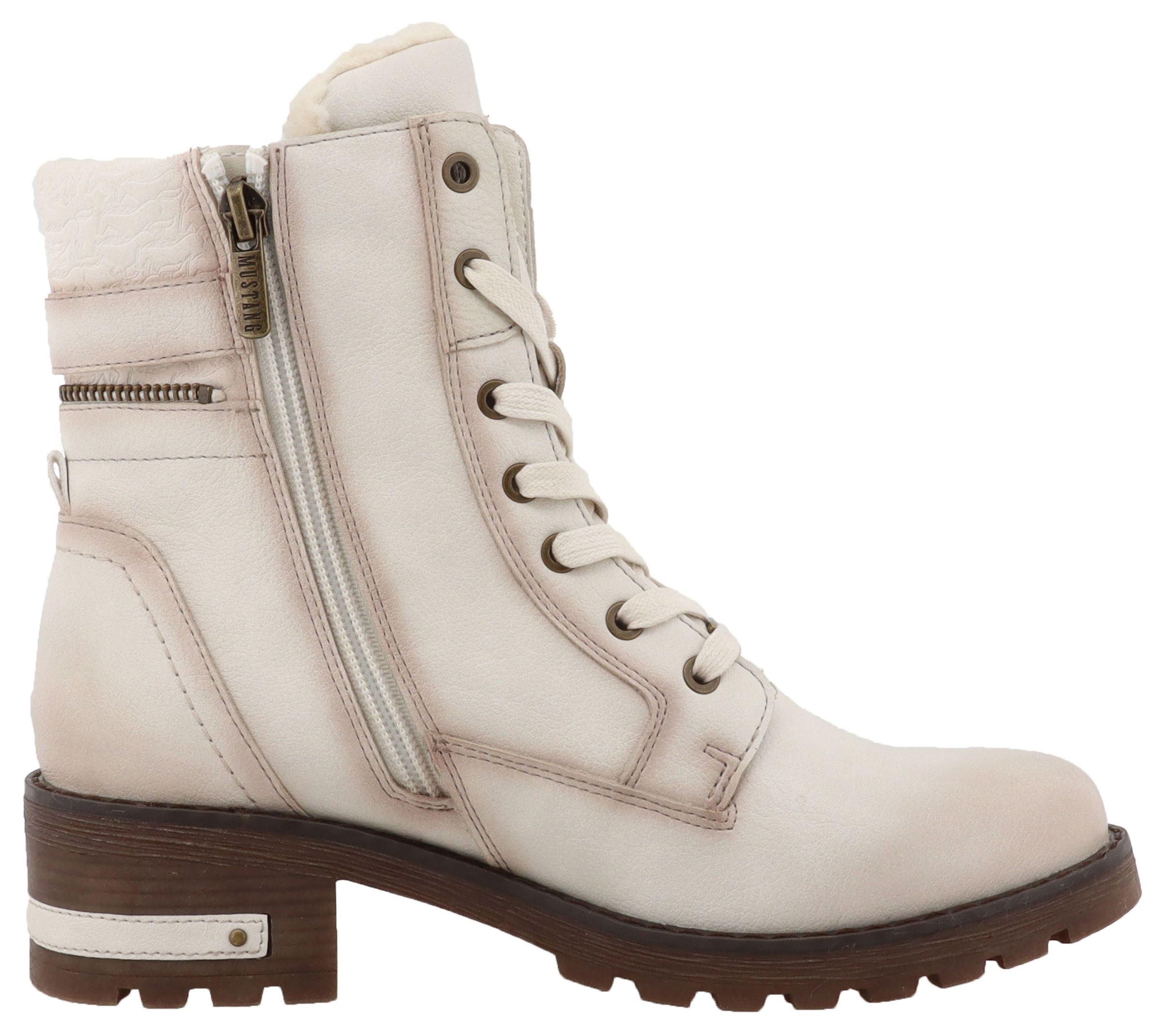 Mustang Shoes Bottes d'hiver »Haukea«  bottines d'hiver, boots avec fermeture éclair intérieure