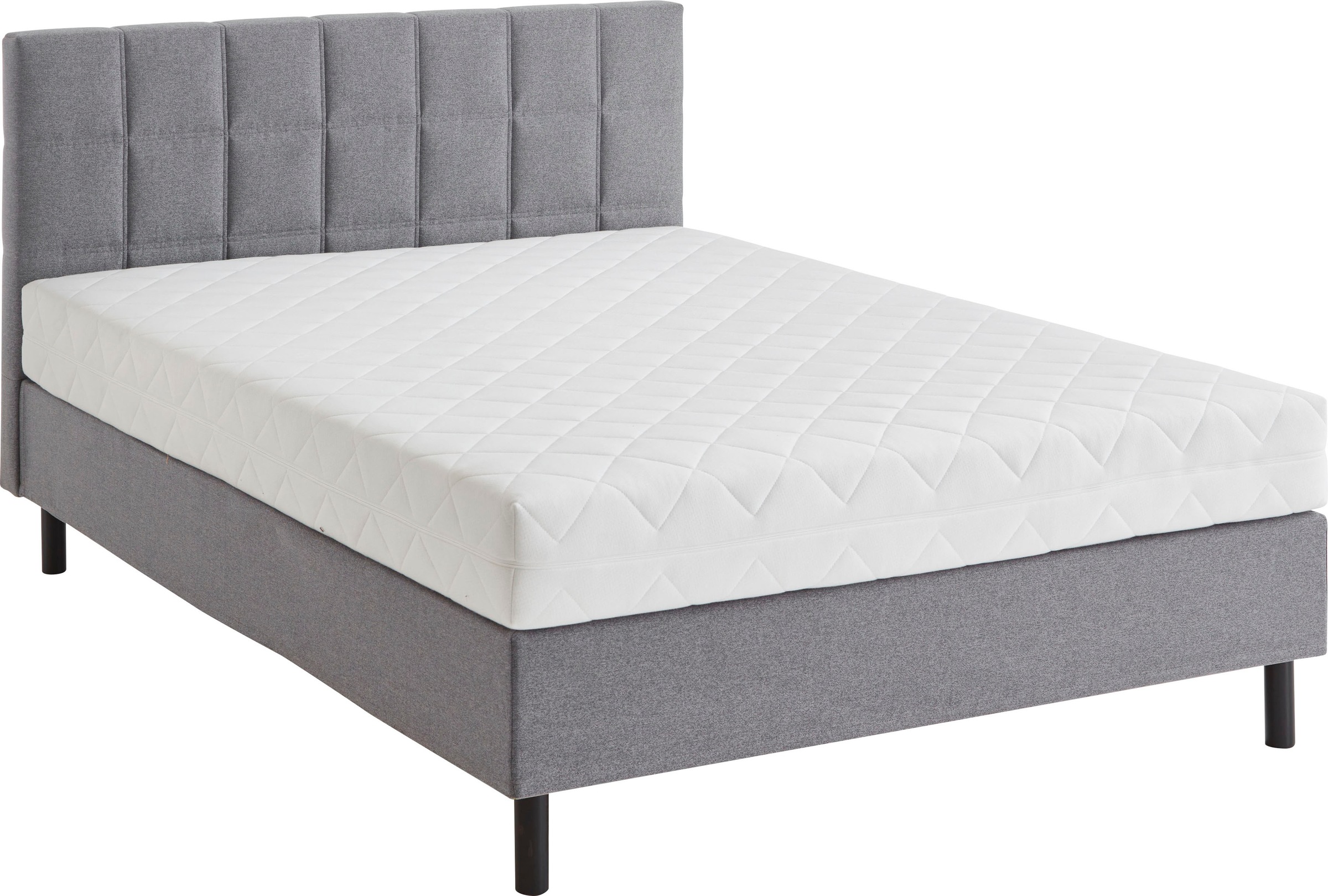 ATLANTIC home collection Boxbett "Nikola" Massivholzfüssen, mit / ohne Matratze, in H2 und H3 erhältlich