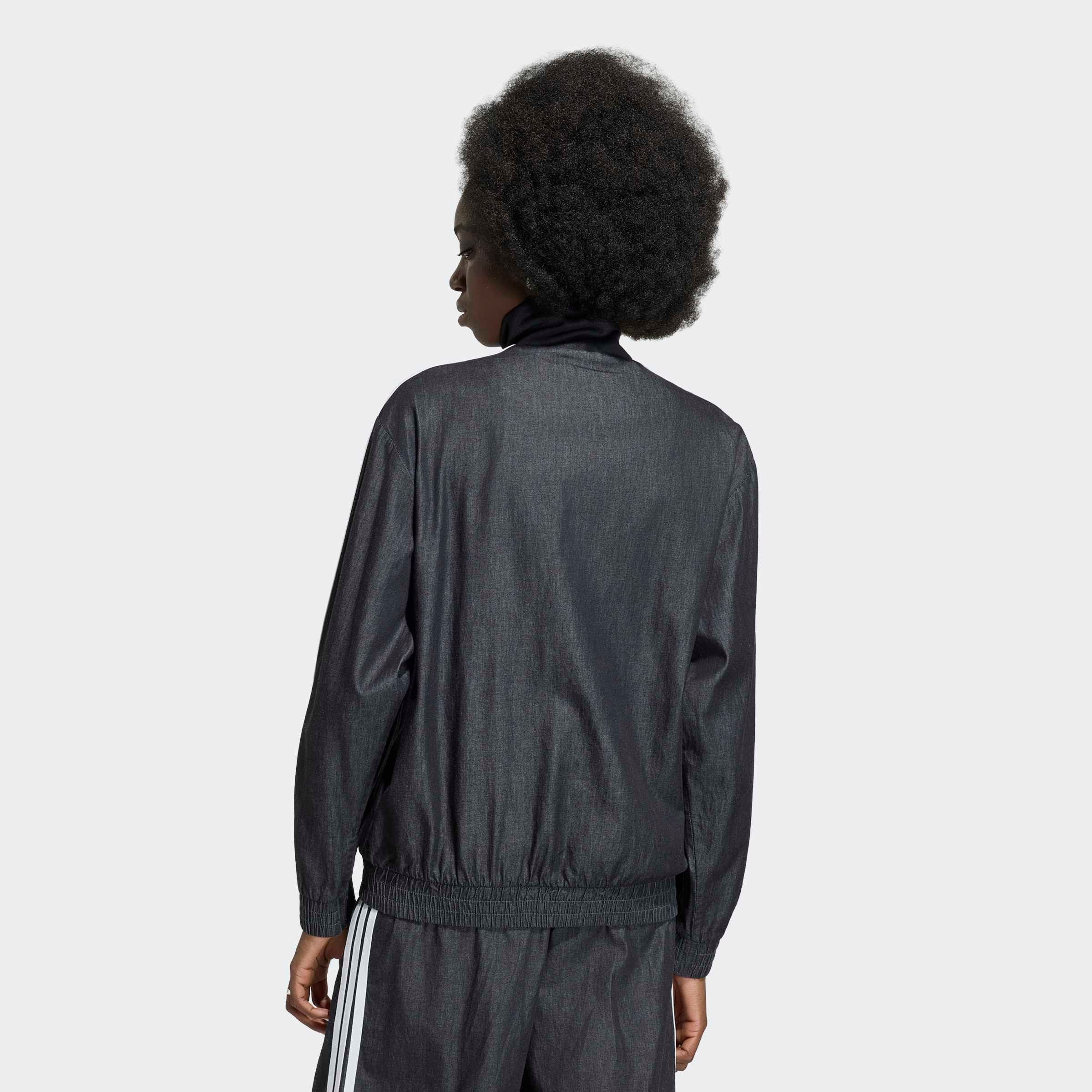 adidas Originals Outdoorjacke »ADIDAS ORIGINALS SUMMER GLOW LIGHT DENIM FIREBIRD TRACK« DENIM Jacke