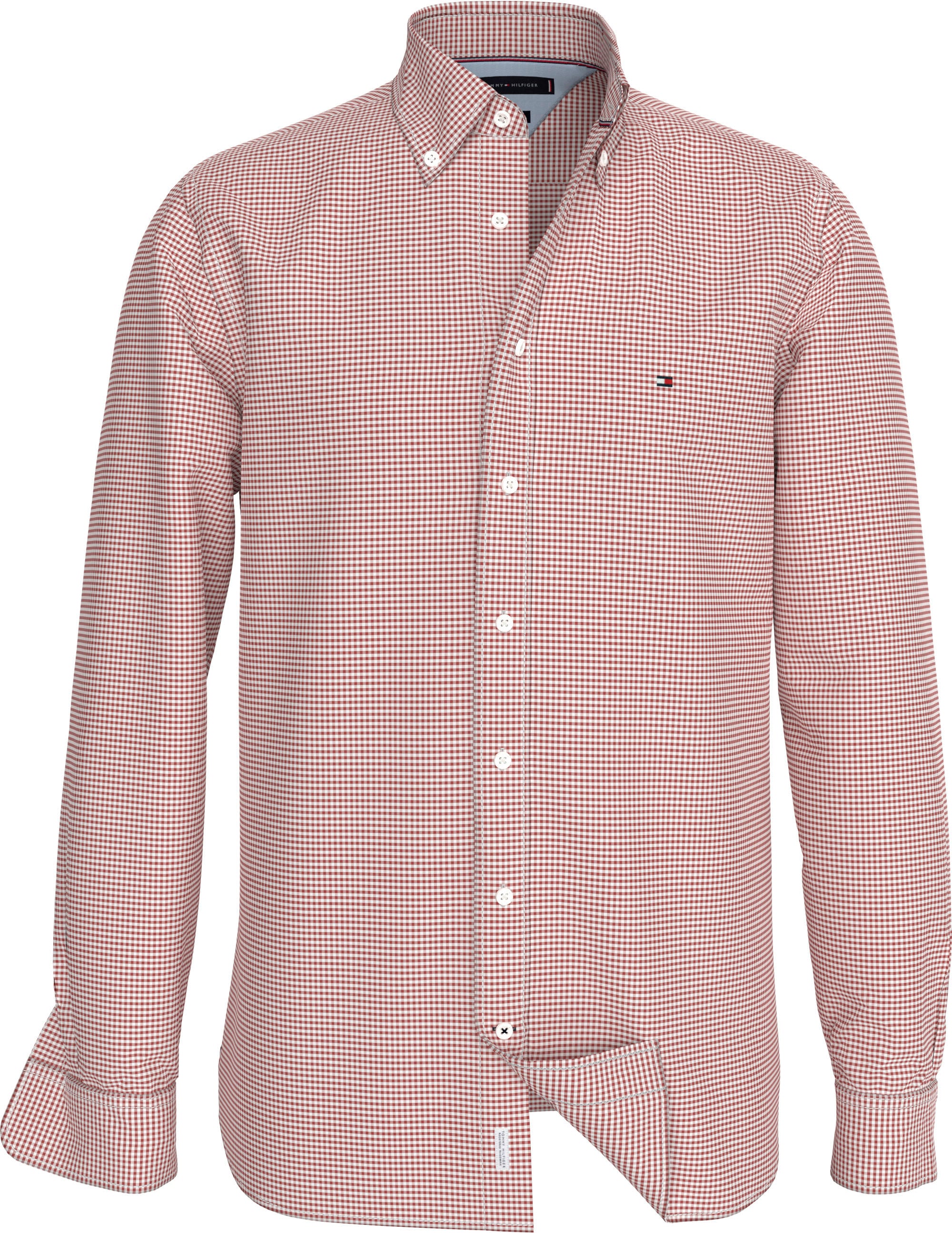 Langarmhemd »NAT. SOFT FLEX GINGHAM RF SHIRT«