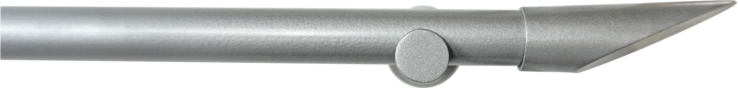 GARESA Gardinenstange »Niko«, 1 läufig-läufig, Fixmass, Fixlänge 120, 160, 200 cm, mit Ringe und Haken