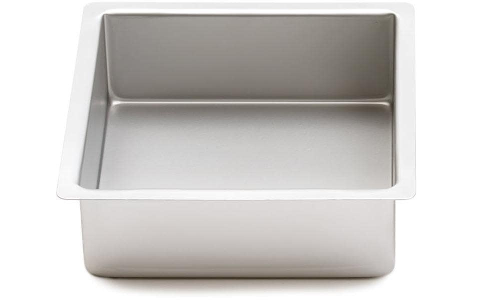 Image of Backform "Decora eckig Profi 20 x 20 cm, Silber"