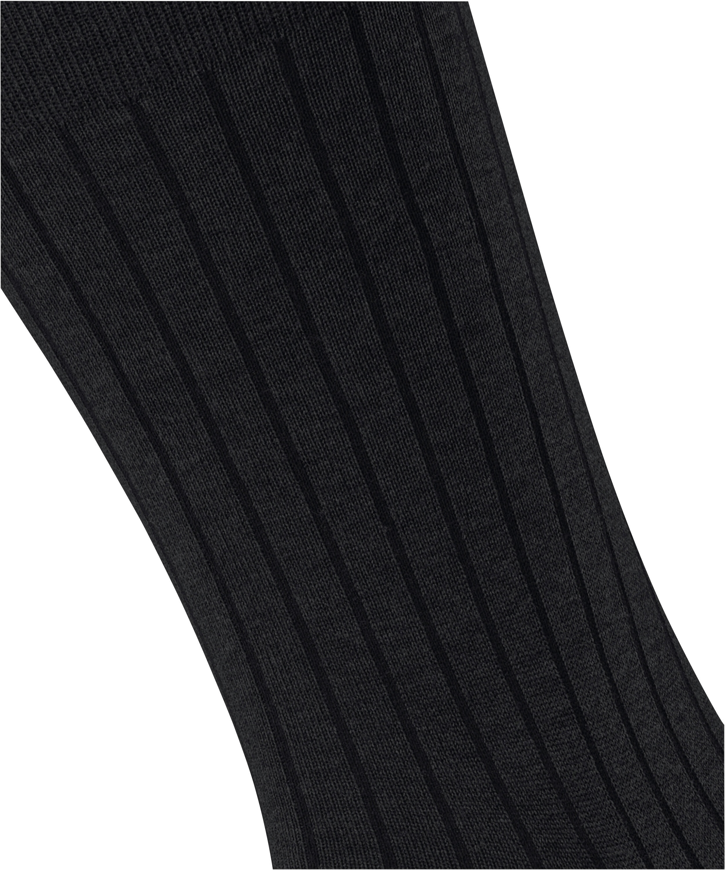 Burlington Socken »Duke Street« Einheitsgrösse 40-46, Rippenstruktur, Cotton-Mix