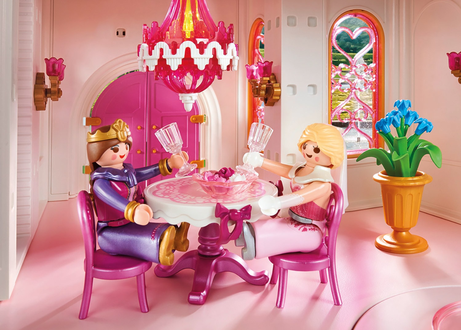 Playmobil® Konstruktions-Spielset »Grosses Prinzessinnenschloss (70447), Princess«, (644 St.), Made in Germany