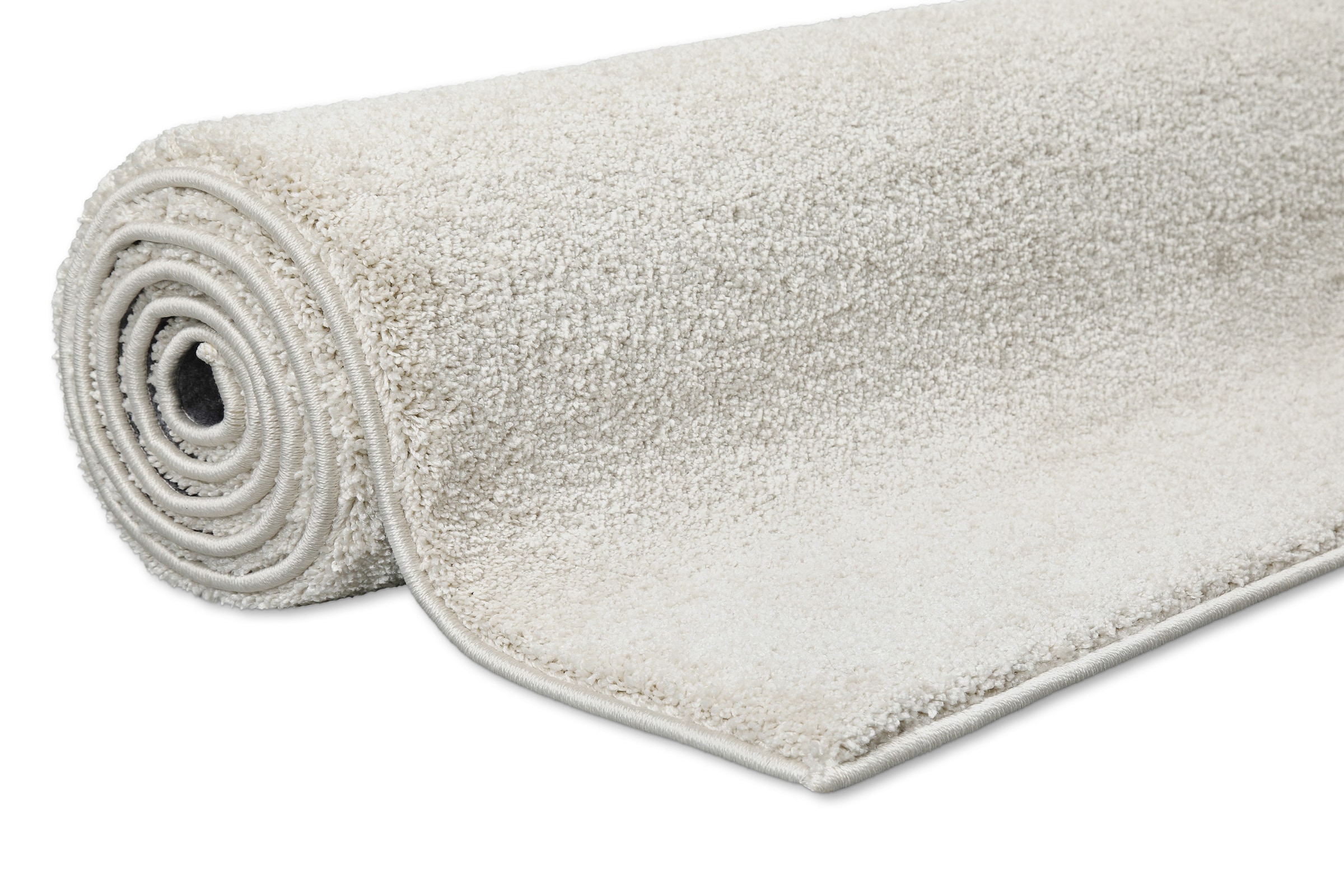 Wecon home Tapis »Wogh« Carré 25 mm Höhe Kurzflor, maschinell gewebt, robust, Wohn- & Schlafzimmer, einfarbig