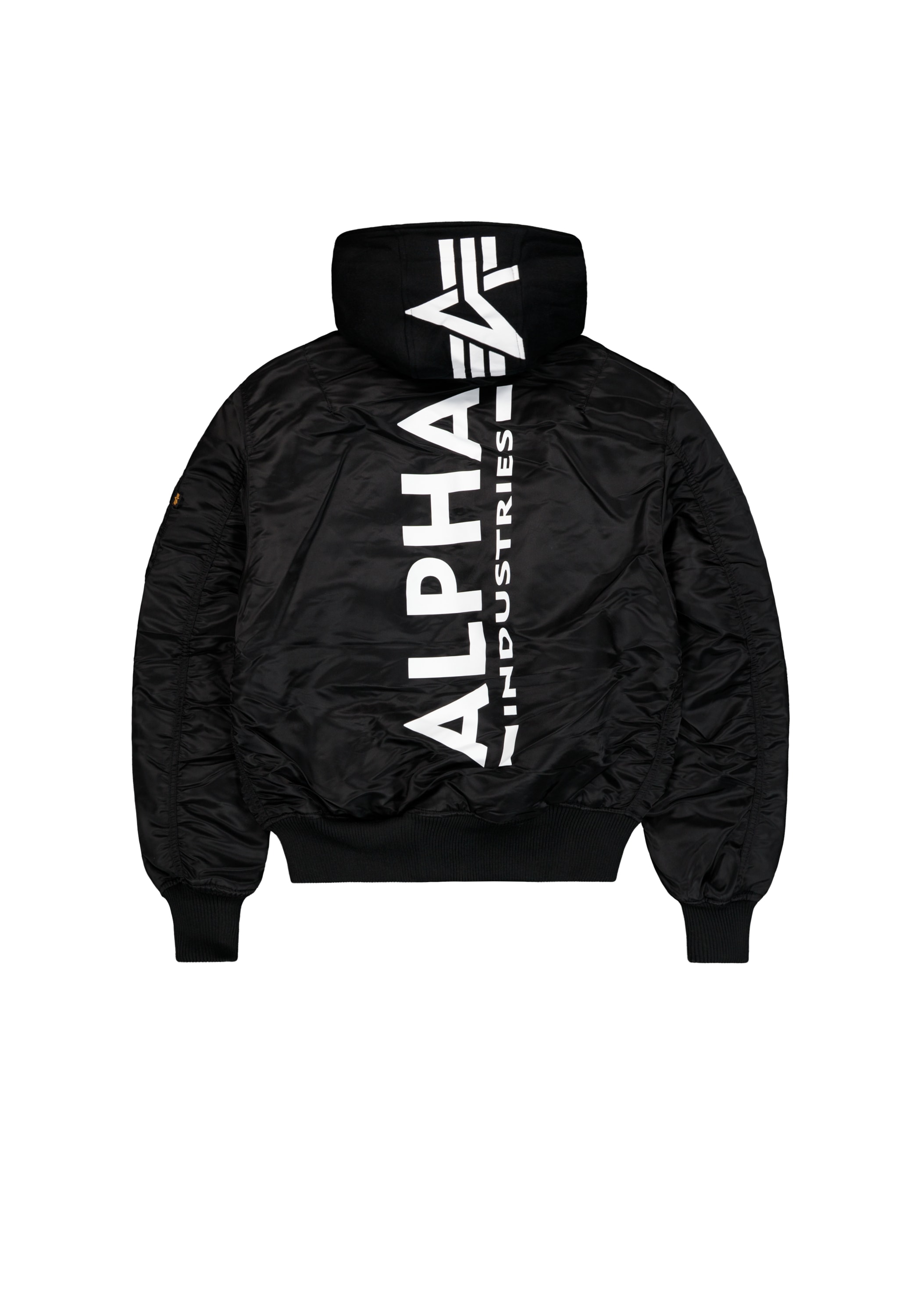 Alpha Industries Bomberjacke »MA-1 Zip Hood Backprint«