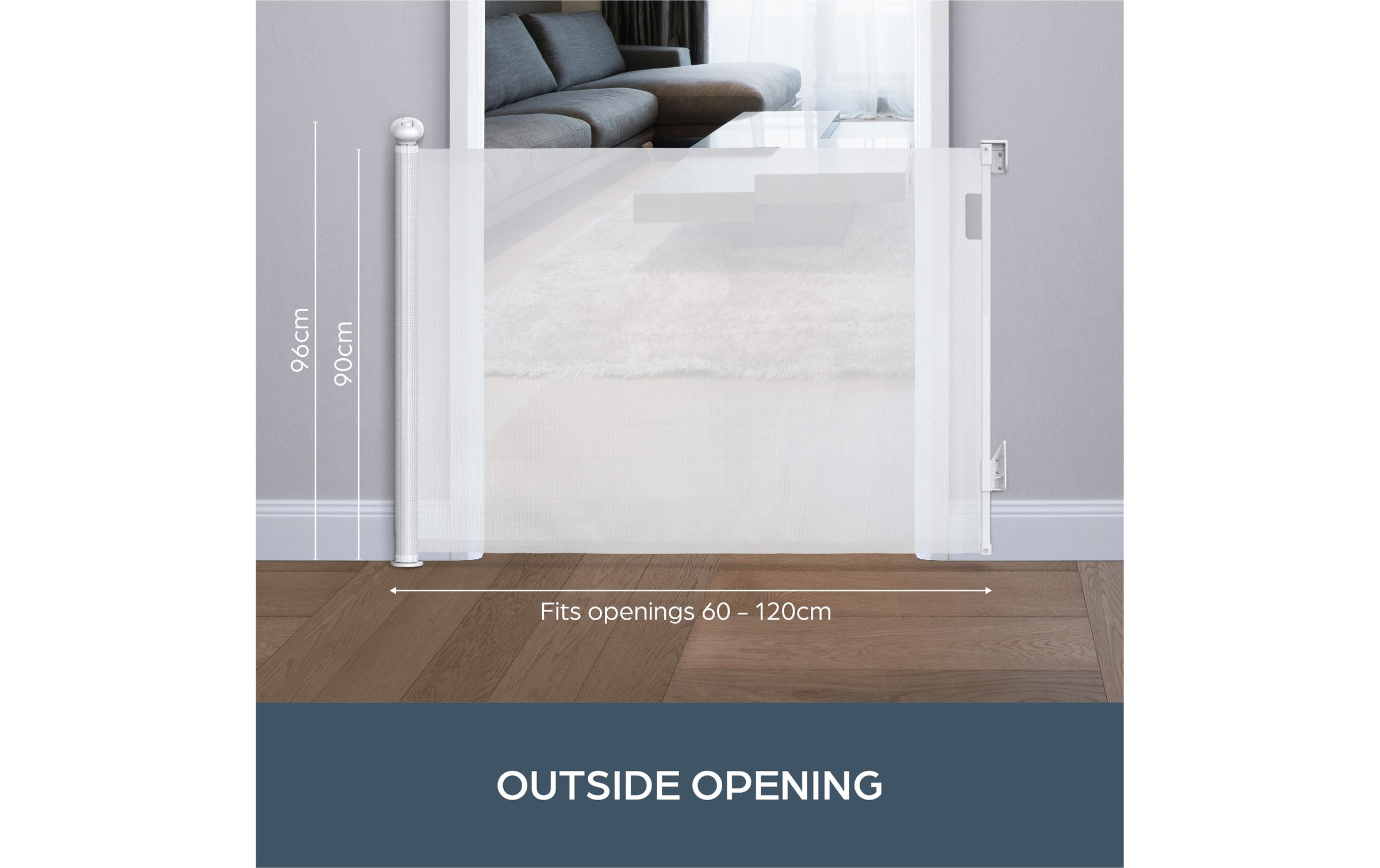 Dreambaby Türschutzgitter »Glide n Hide«