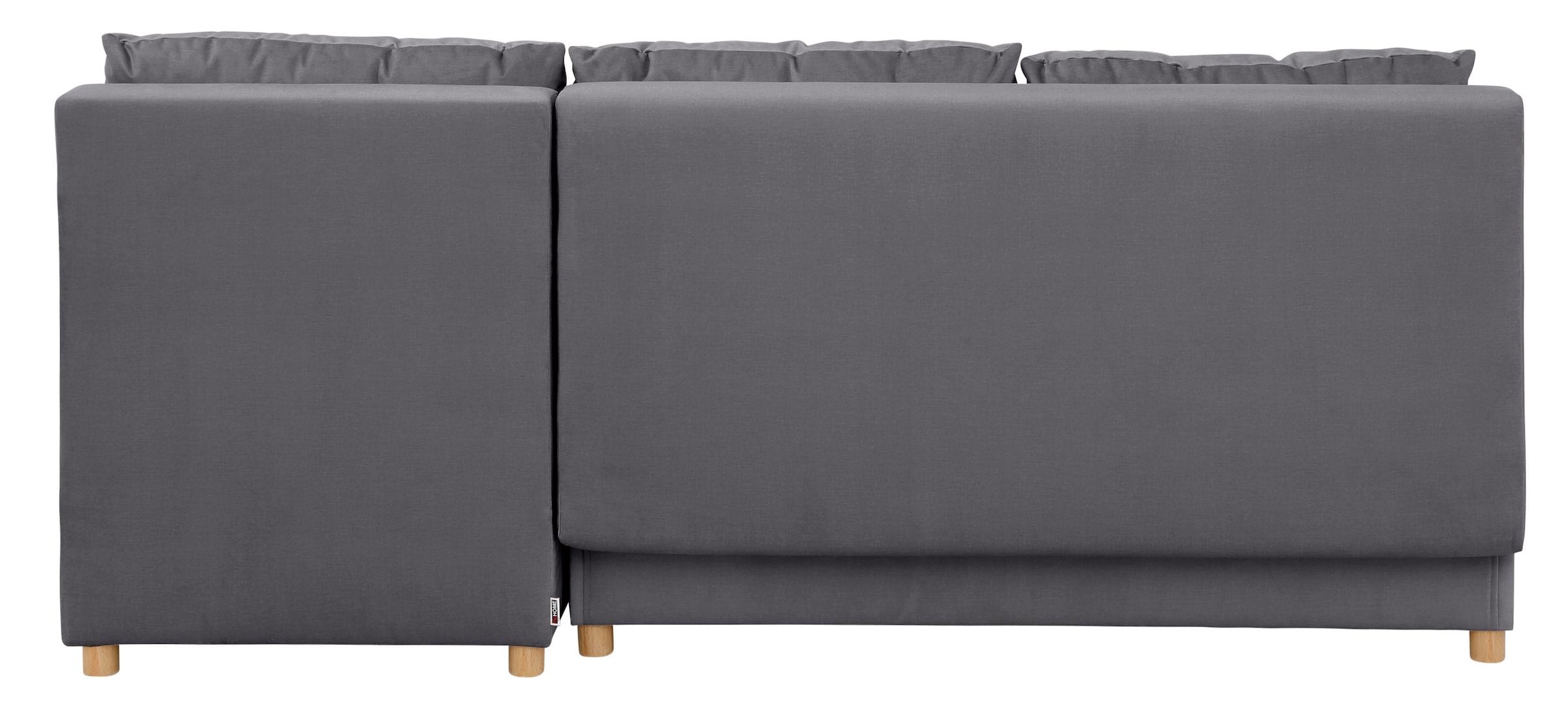 INOSIGN Ecksofa »Mick L-Form«, Longchair links/rechts montierbar, wahlweise mit Bettfunktion