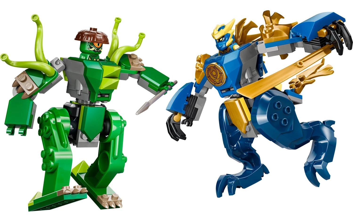 LEGO® Konstruktionsspielsteine »Duell mit Jays Drachen-Mech (71853), LEGO Ninjago«