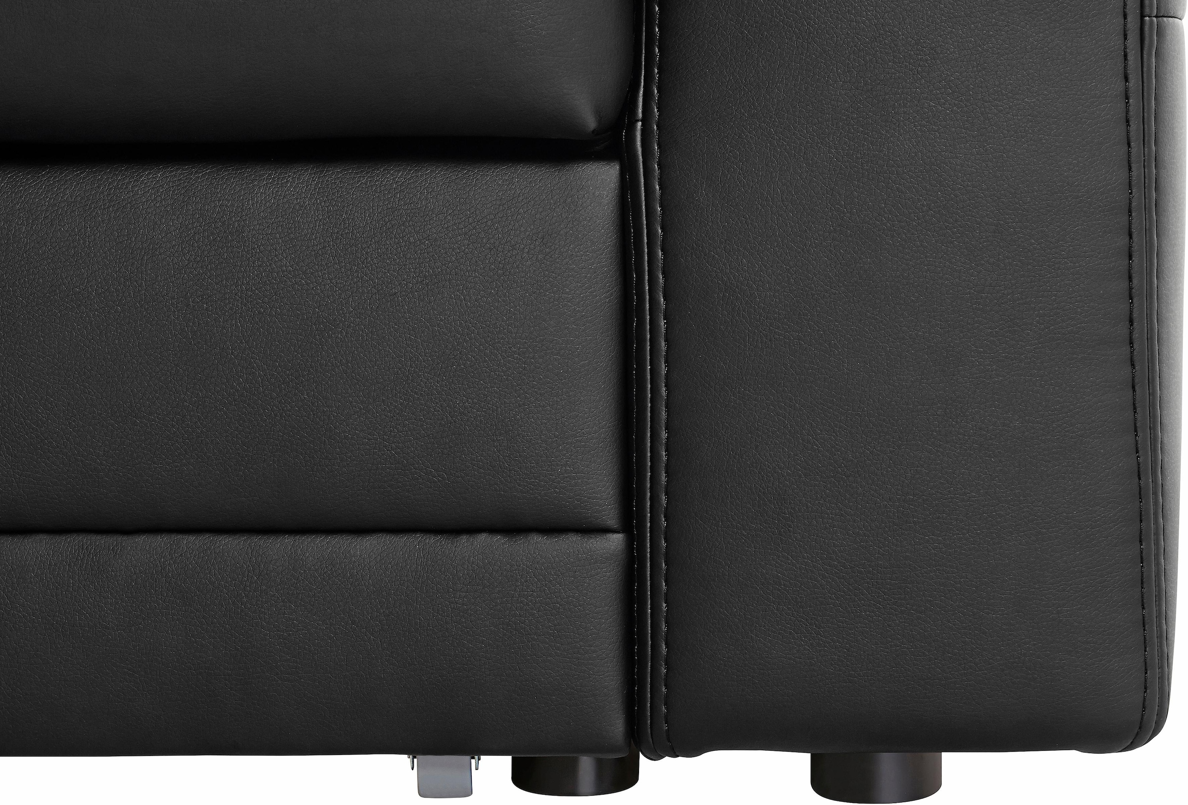 exxpo - sofa fashion Ecksofa »Lotos, bequem und funktionell, L-Form«, mit Kopf- bzw. Rückenverstellung, wahlweise mit Bettfunktion