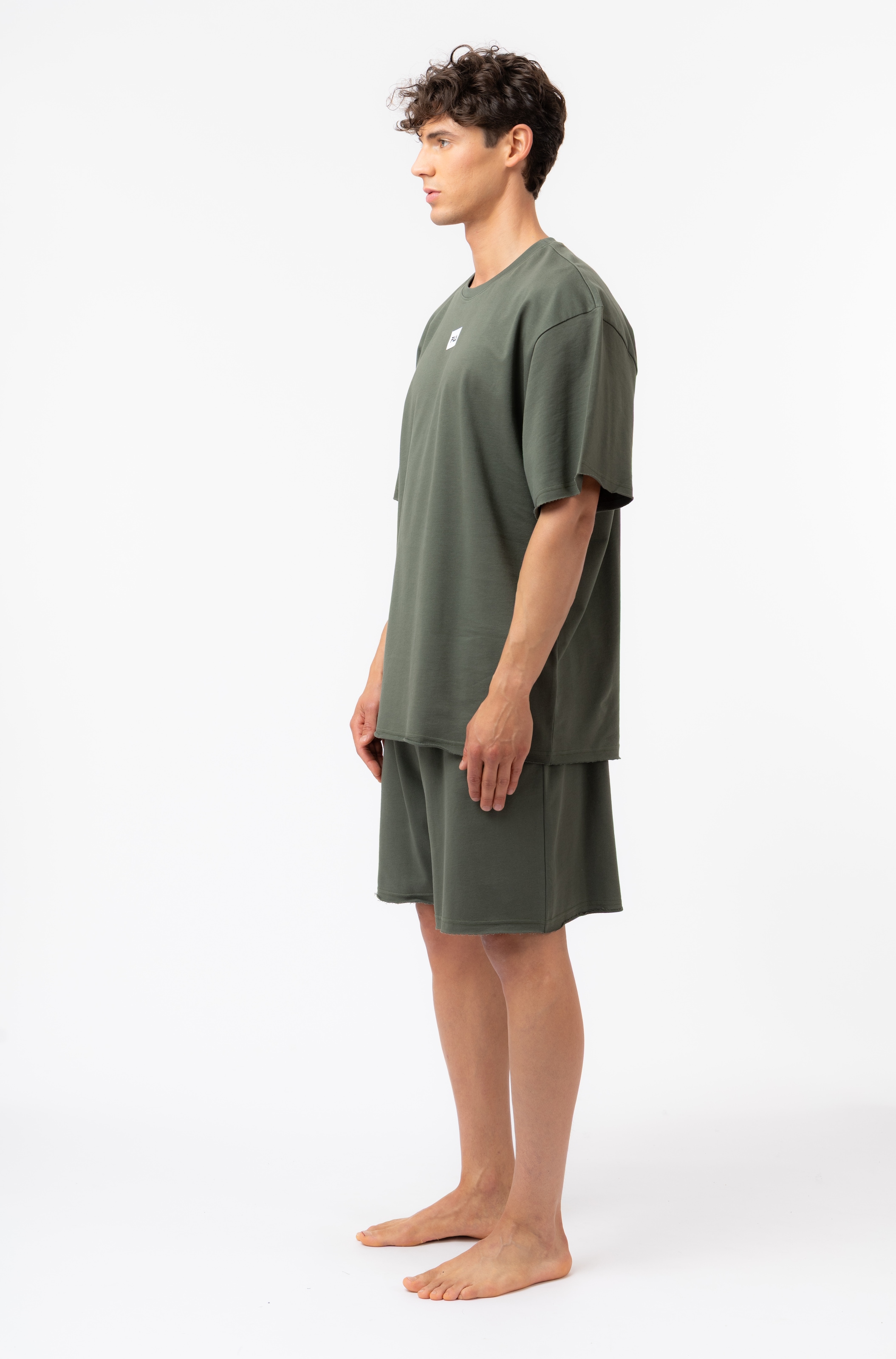 Fila Shorty 2 mit Rundhalsausschnitt, Kurzarm, Cotton