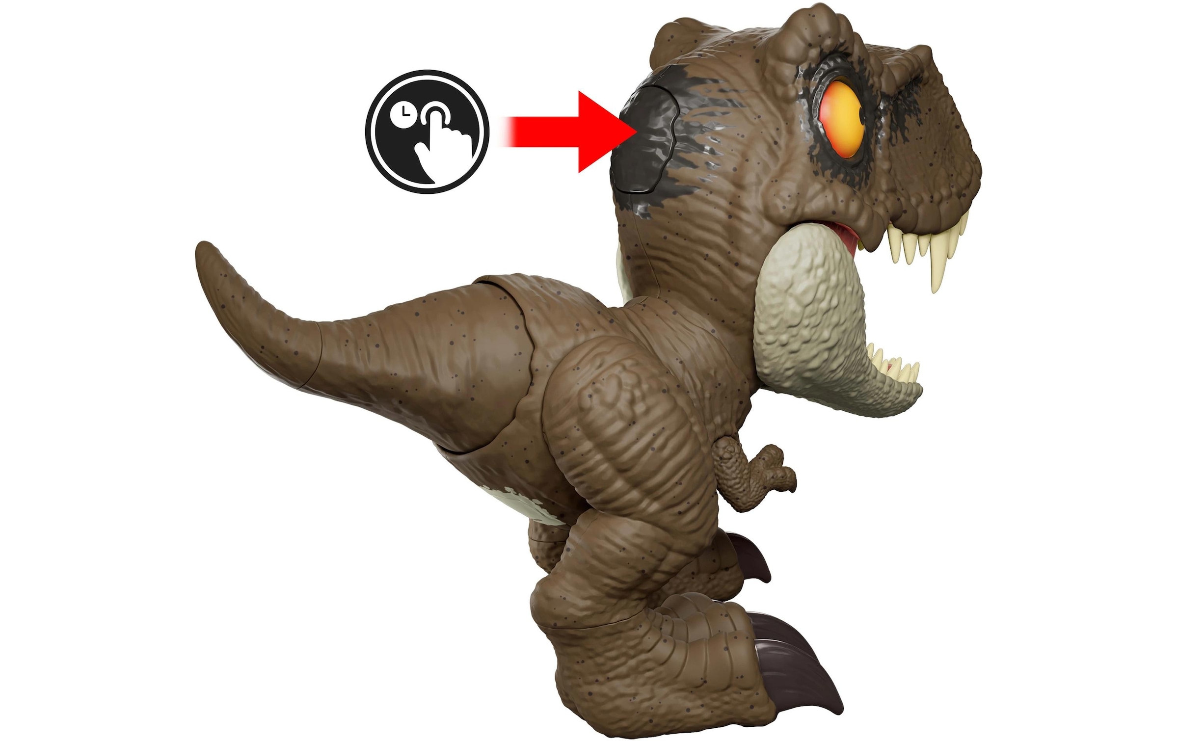 Mattel® Spielfigur »Jurassic World Brüllkommando Tyrannosaurus Rex«