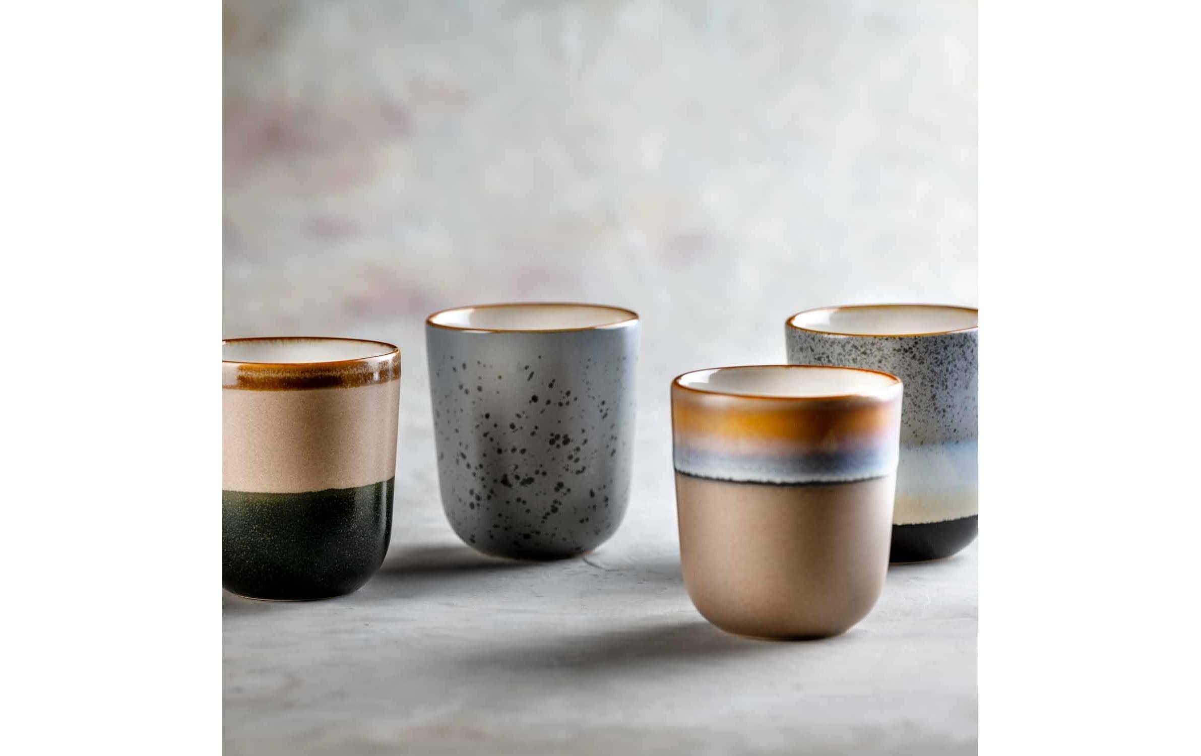 LEONARDO Becher »Roma 300 ml, 1 Stück, Mehrfarbig«, (4 tlg.)