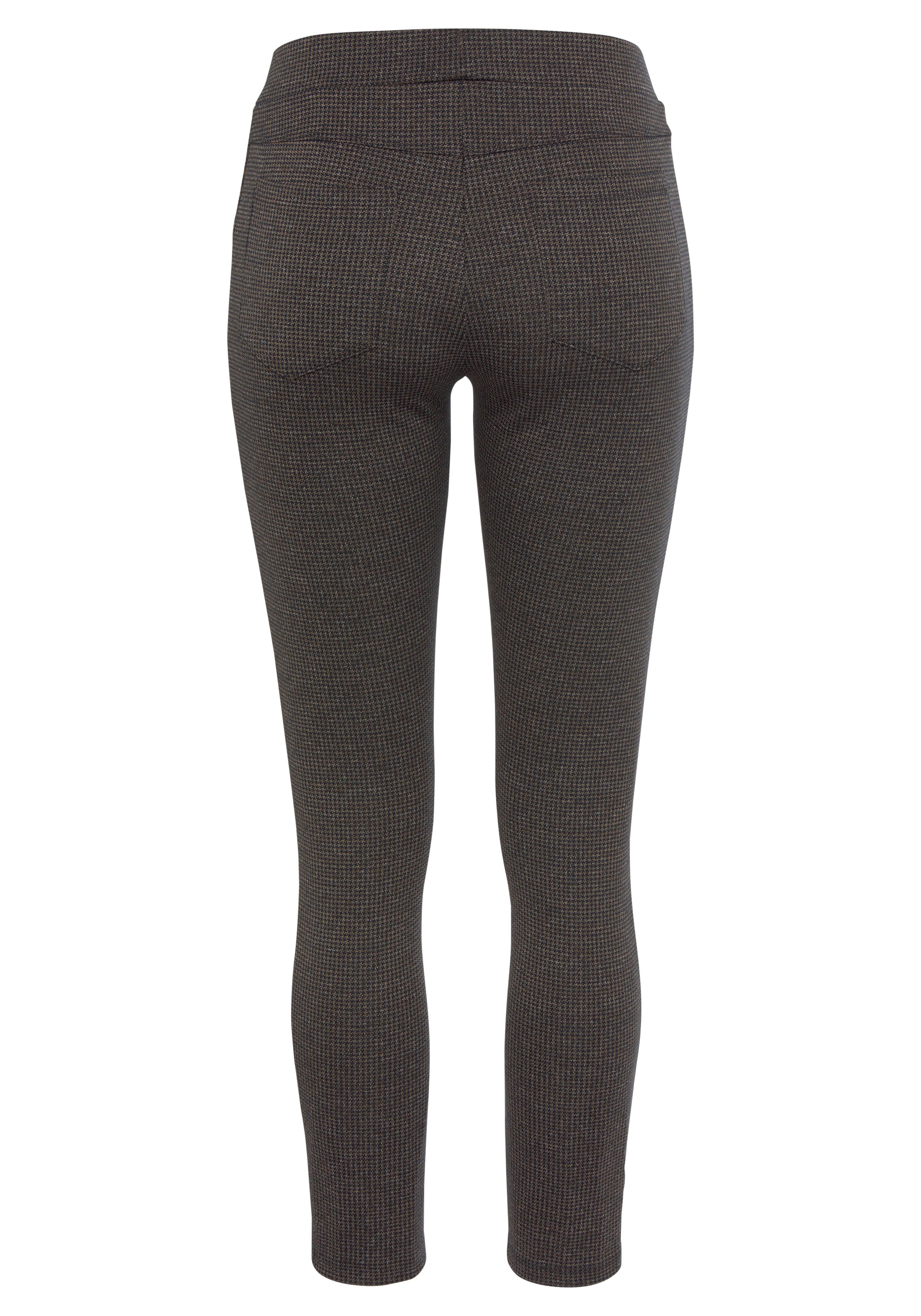 LASCANA Leggings, mit Ajour Karomuster