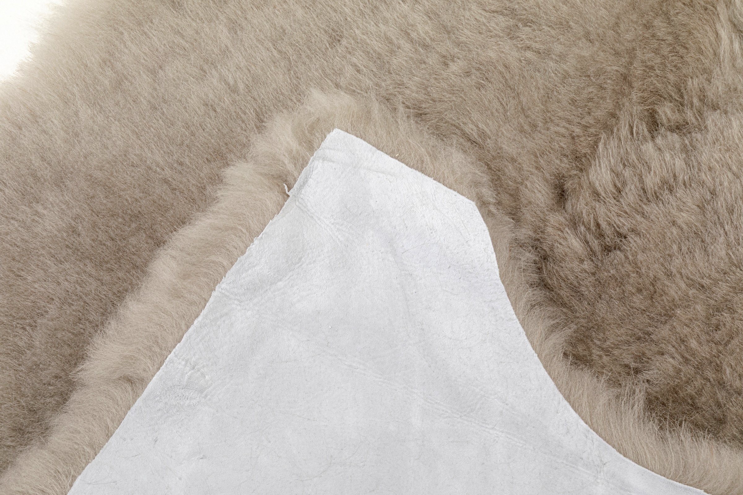 Kare Design Teppich »Lammfell Heidi 65x85cm« Motivform 4 mm Höhe weiss oder grau
