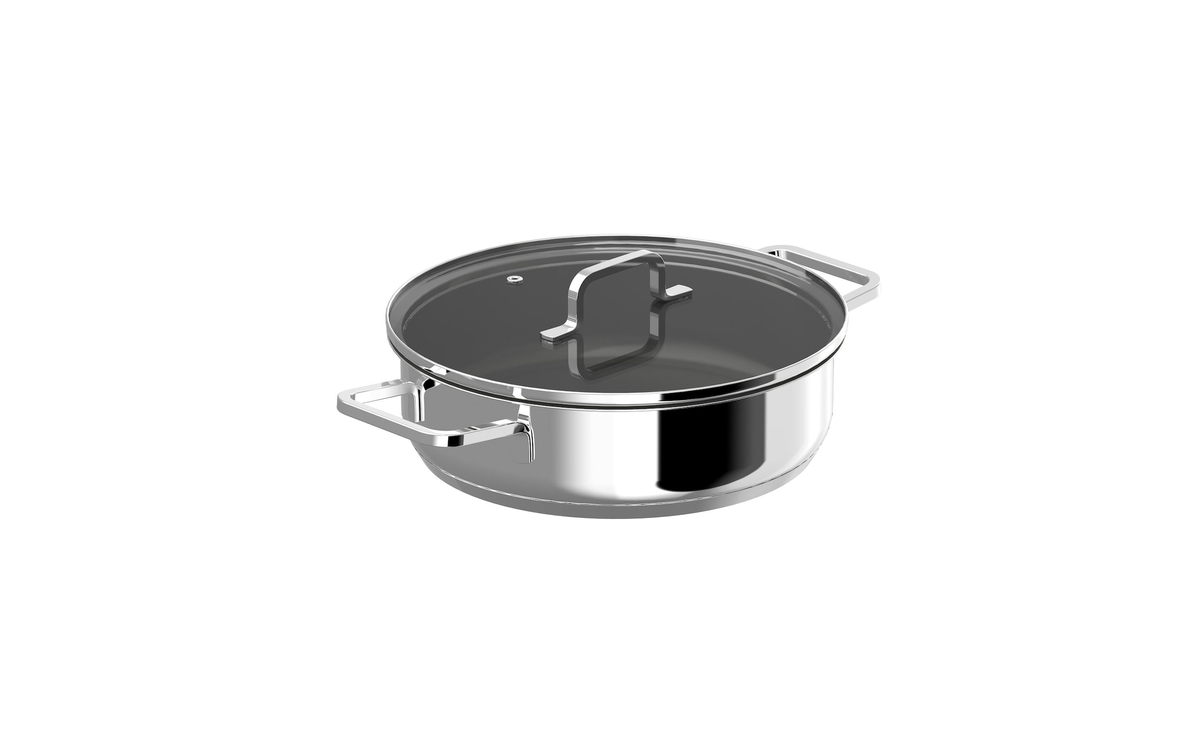 BergHOFF Sauteuse »Helix Sauté-Pfanne 26 cm« Acier inoxydable