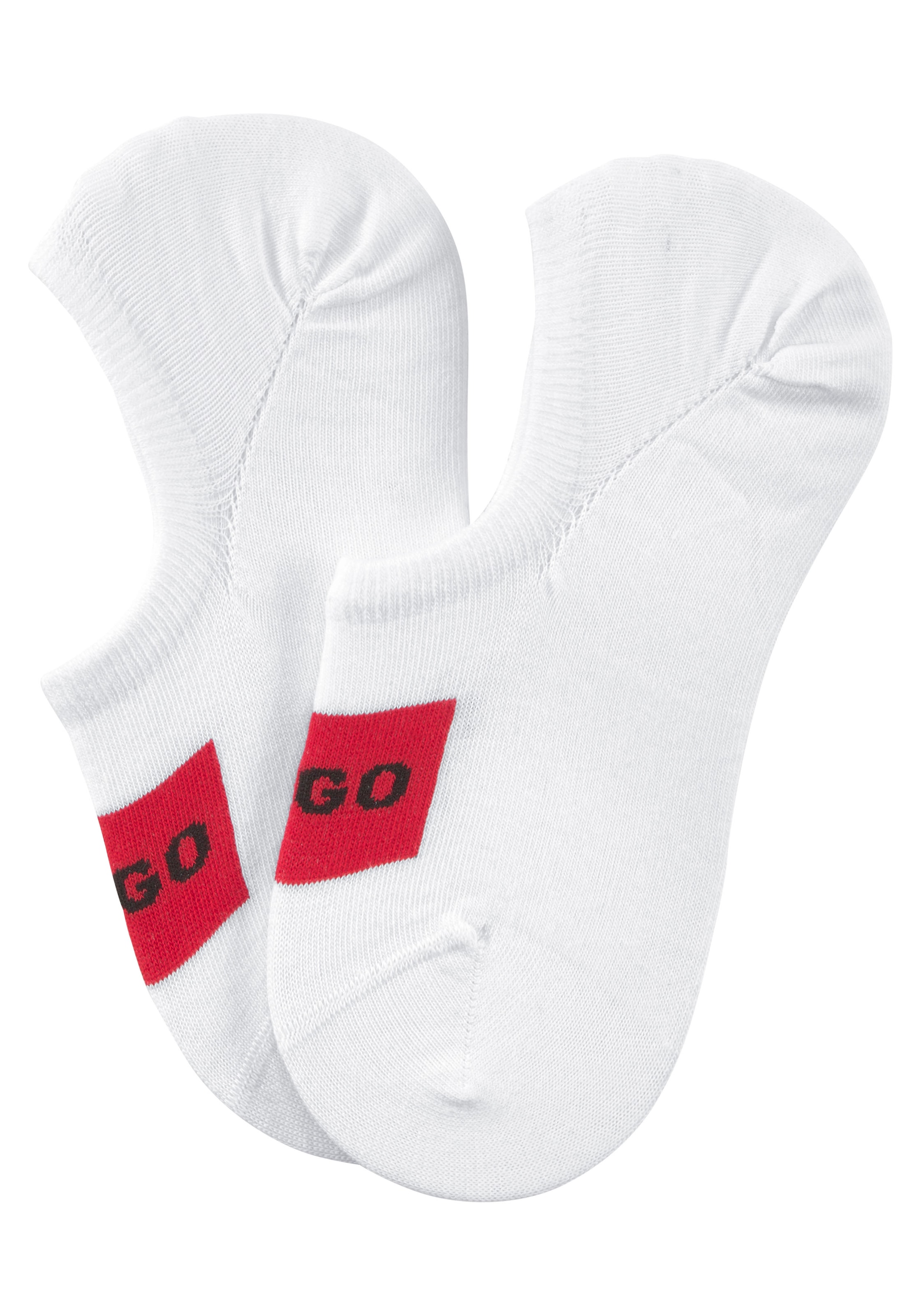 Image of HUGO Underwear Freizeitsocken "2P LOW CUT LABEL CC W" 2 Stk. tlg.