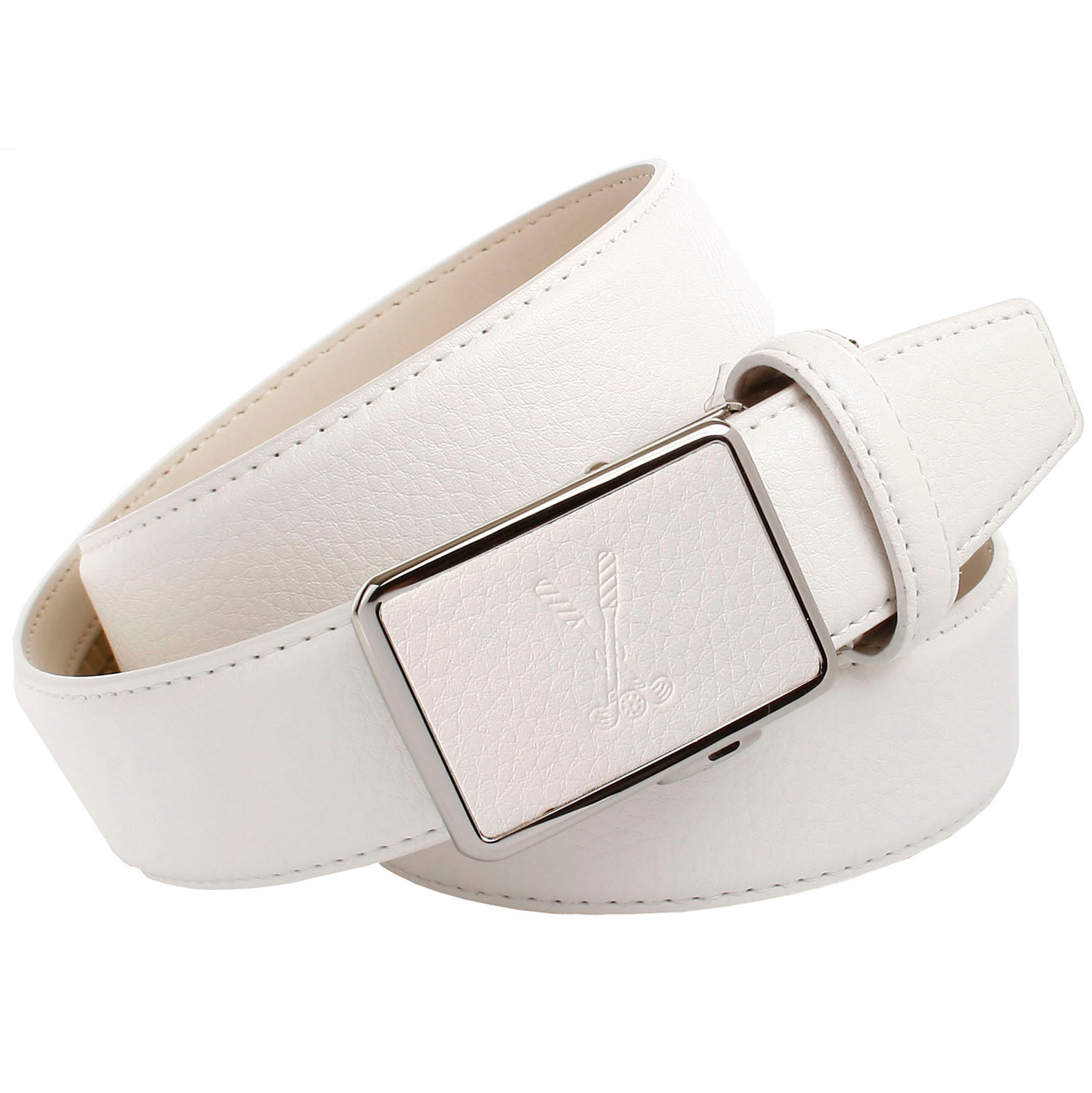 Image of Anthoni Crown Ledergürtel, mit Golf-Prägung, bezogene Schliesse bei Ackermann Versand Schweiz