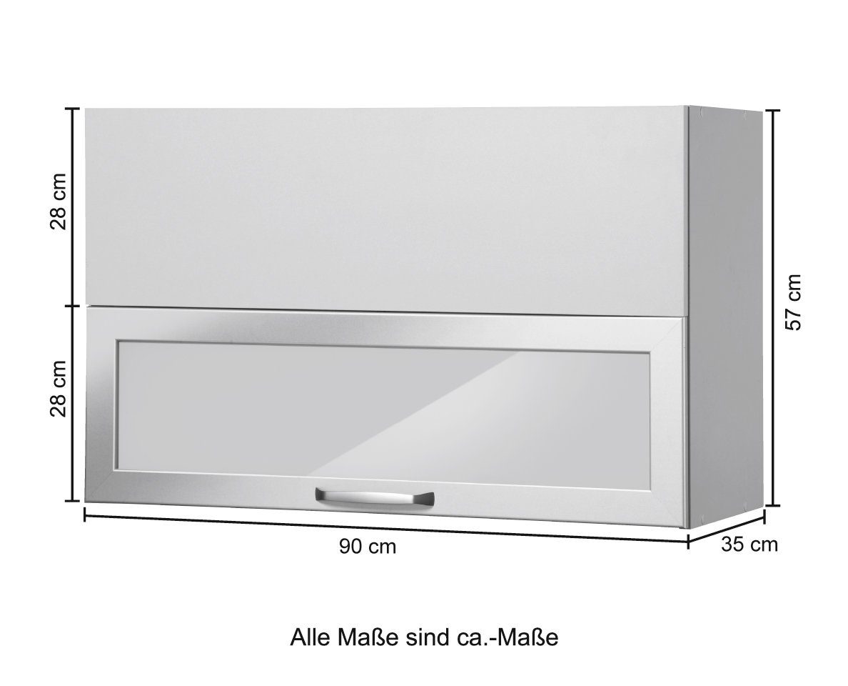 wiho Küchen Armoire suspendue pliante »Michigan«