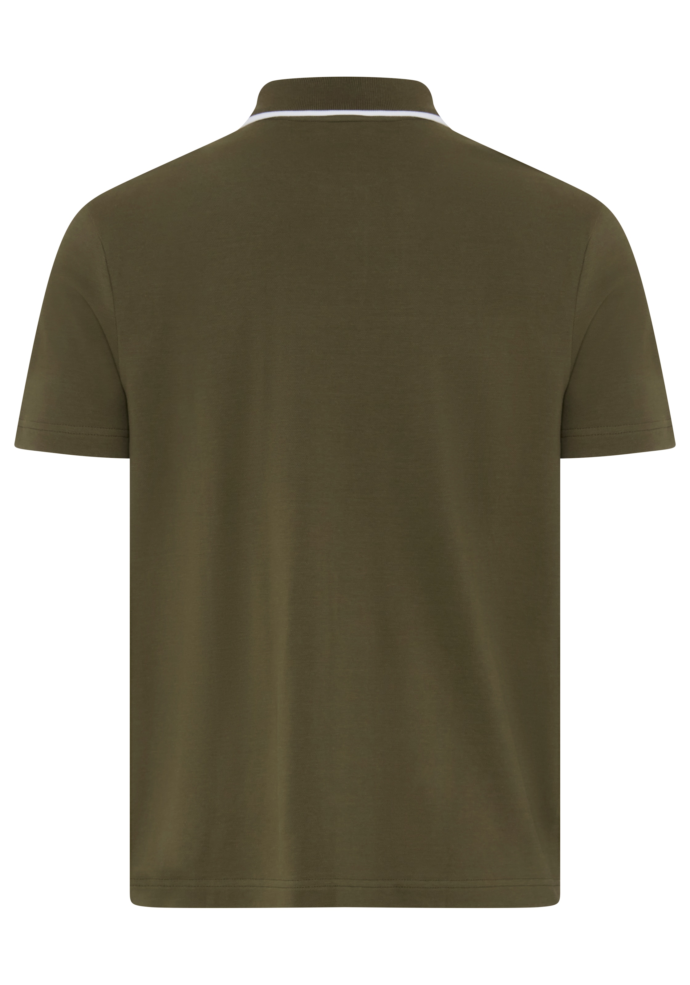 BOSS ORANGE Polo »Passerford« Polokragen mit kontrastfarbigem Streifen, Regular Fit, reine Baumwolle