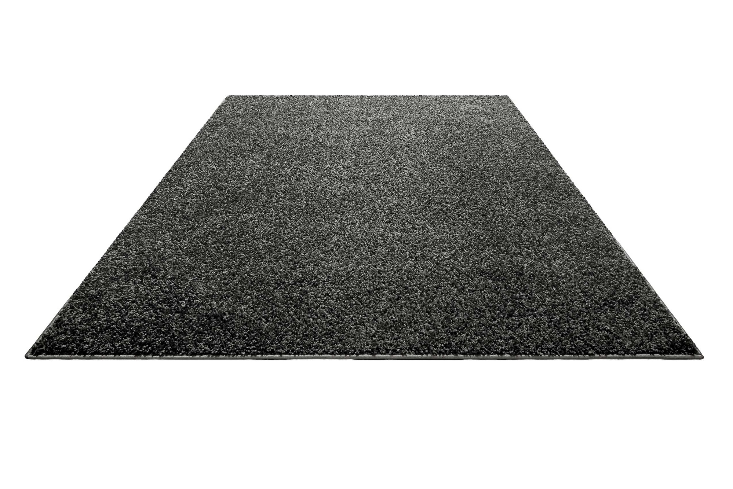 Homie Living Teppich »Gino«, rechteckig, 30 mm Höhe, Hochflor, gewebt, weich, uni, Wohnzimmer, Schlafzimmer, waschbar