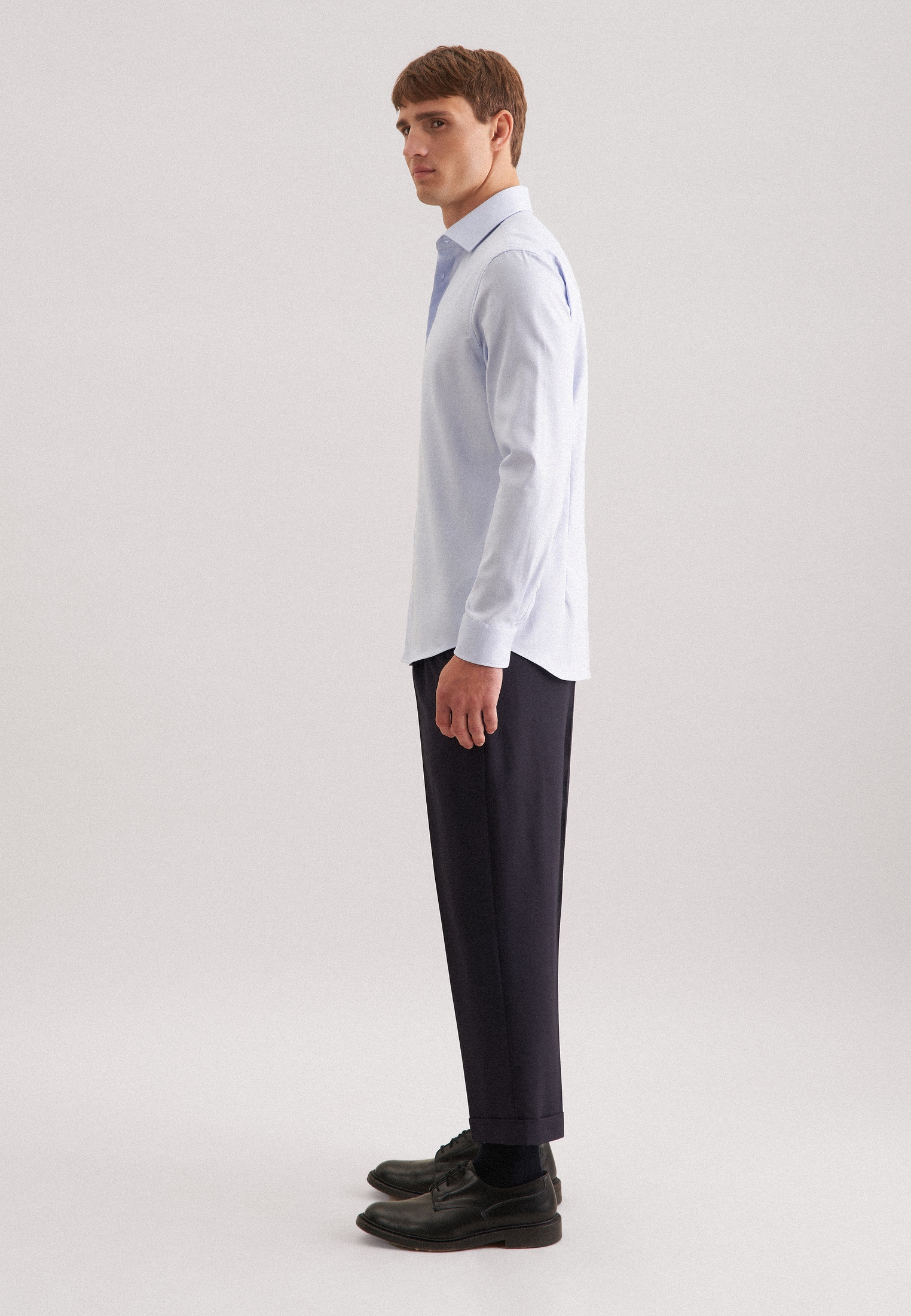 seidensticker Chemise d'affaires »Schwarze Rose« X-Slim 1/1 Kentkragen Uni