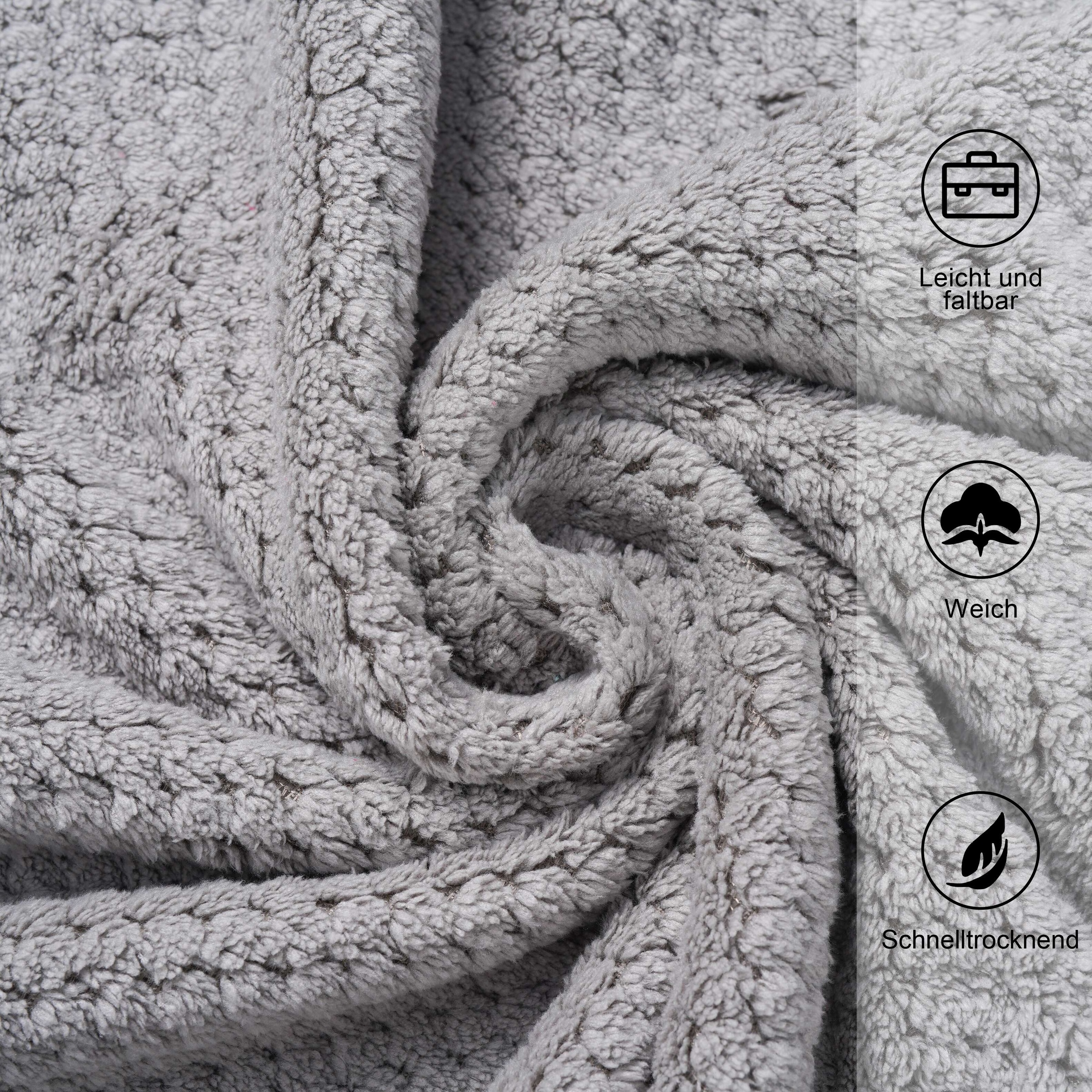 GOODproduct Handtücher »Parris, diverse Grössen, ideal als Sporthandtuch, Reisehandtuch« sehr leicht, kompakt, schnelltrocknend, Mikrofaser, mit Waffelmuster