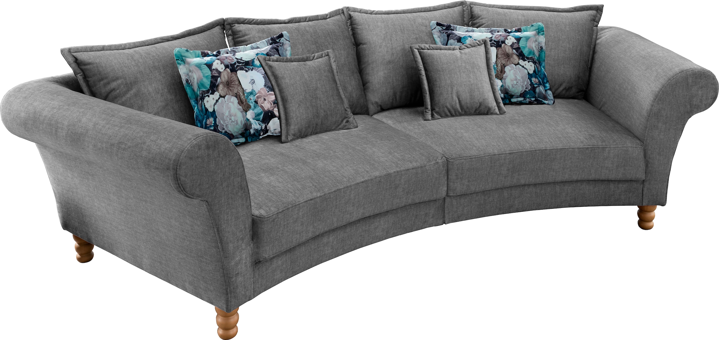 Home affaire Canapé Big »Tassilo geschwungene Formensprache, bequem, Mega Sofa, Breite 350cm«