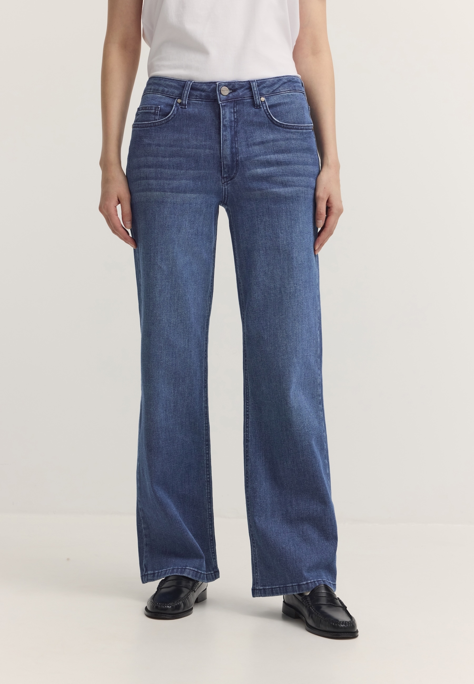 Image of bugatti 5-Pocket-Jeans "Modern Fit" Modern Fit Baumwoll-Stretch Essentials