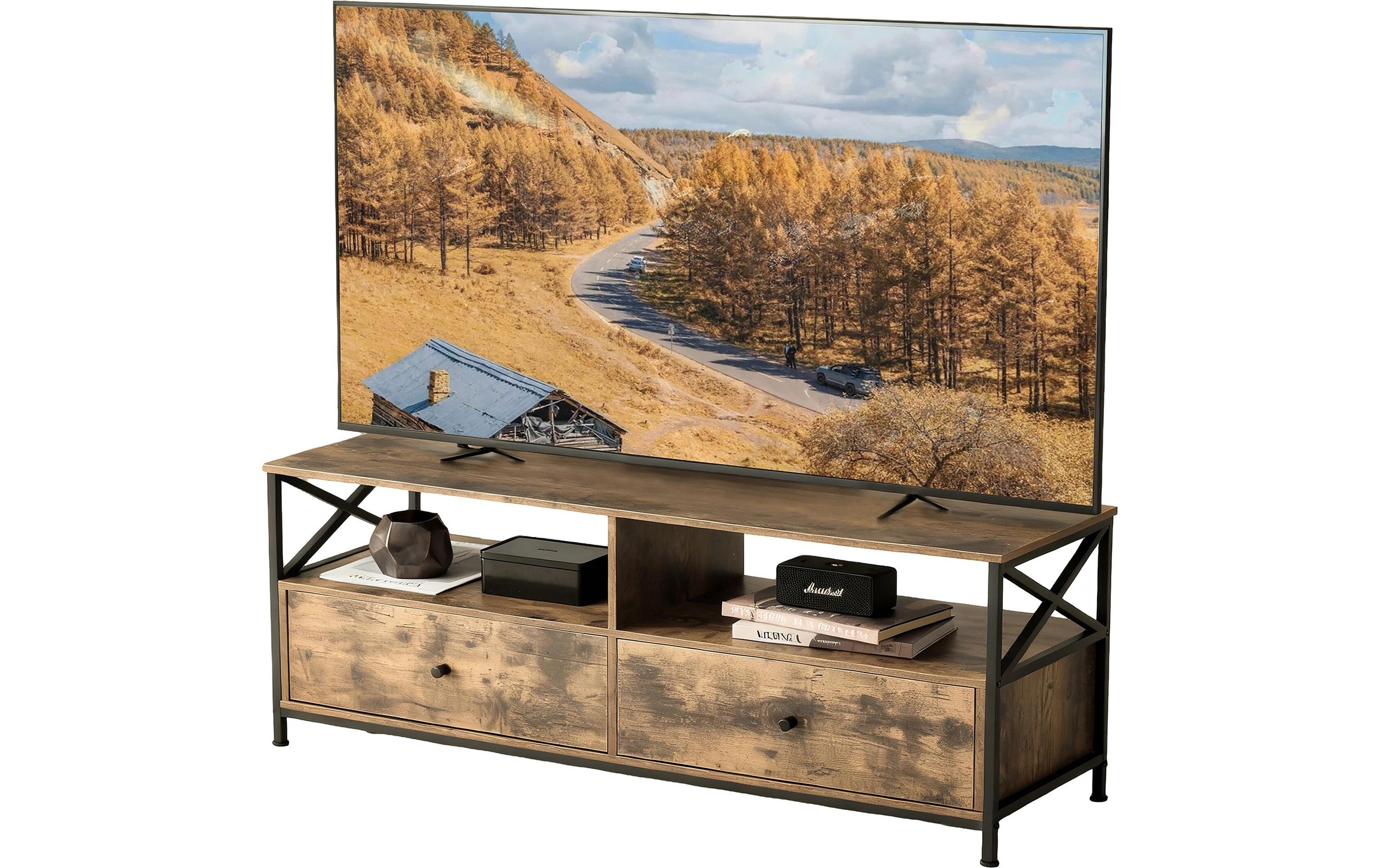 Image of relaxdays TV-Board "120 x 40 cm, 55 Zoll"