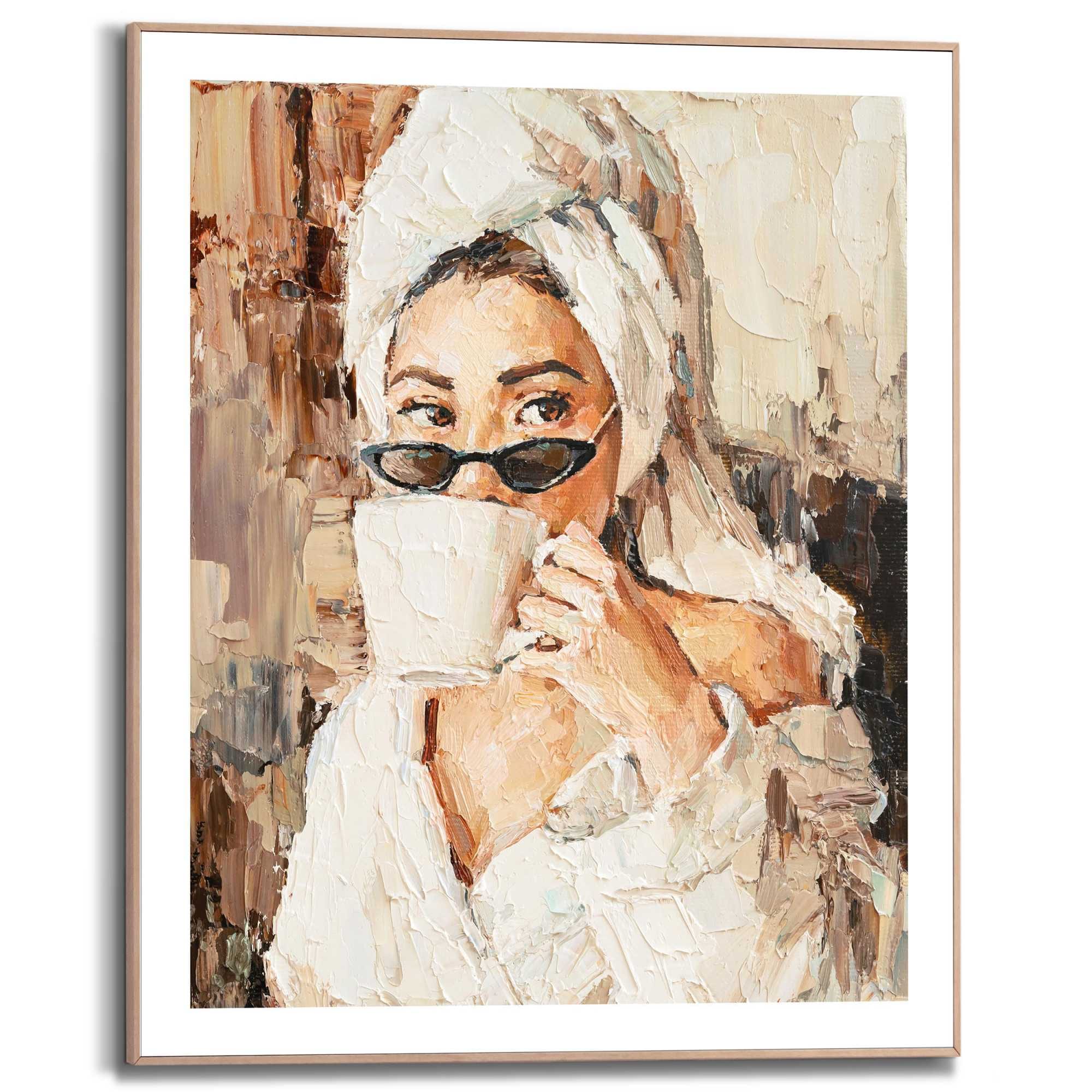 Reinders! Bild mit Rahmen »Waking Up«