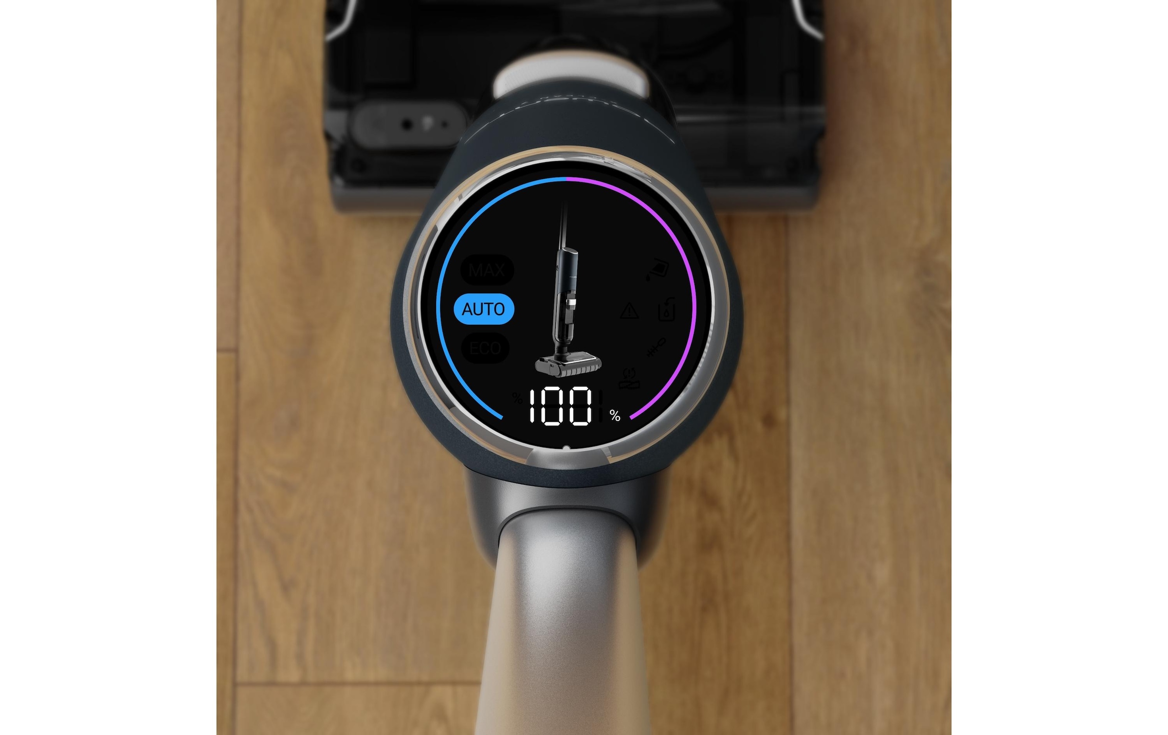 Rowenta Aspirateur eau et poussière »X-Clean 7, Saugen und Wischen, LED-Display, 180° abflachbares Design« selbstreinigend, selbstfahrendes Walzensystem, für Hartböden, GZ5735