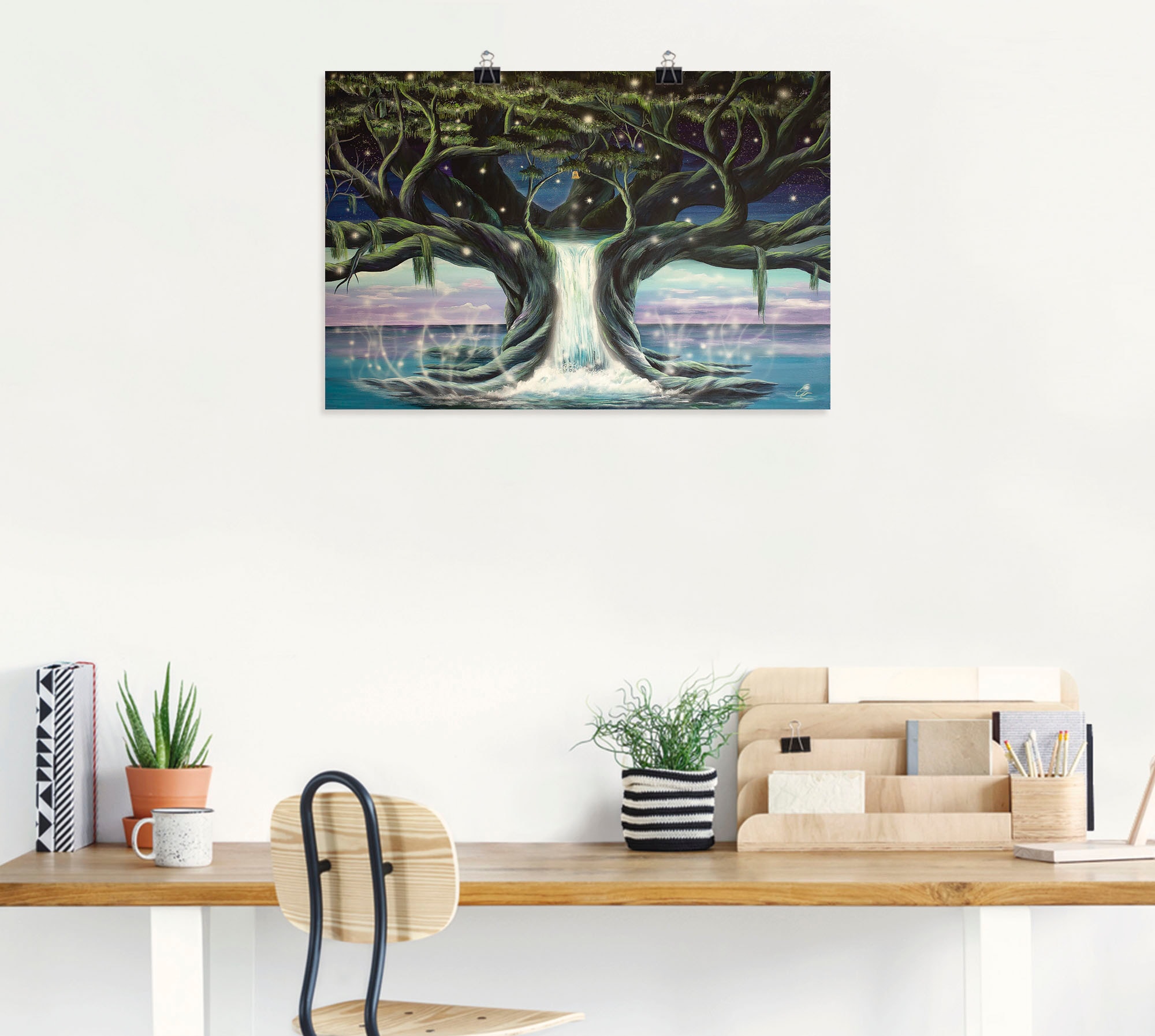 Artland Wandbild »Der Baum der Seelen«, Landschaften, (1 St.), als Leinwandbild, Poster in verschied. Grössen